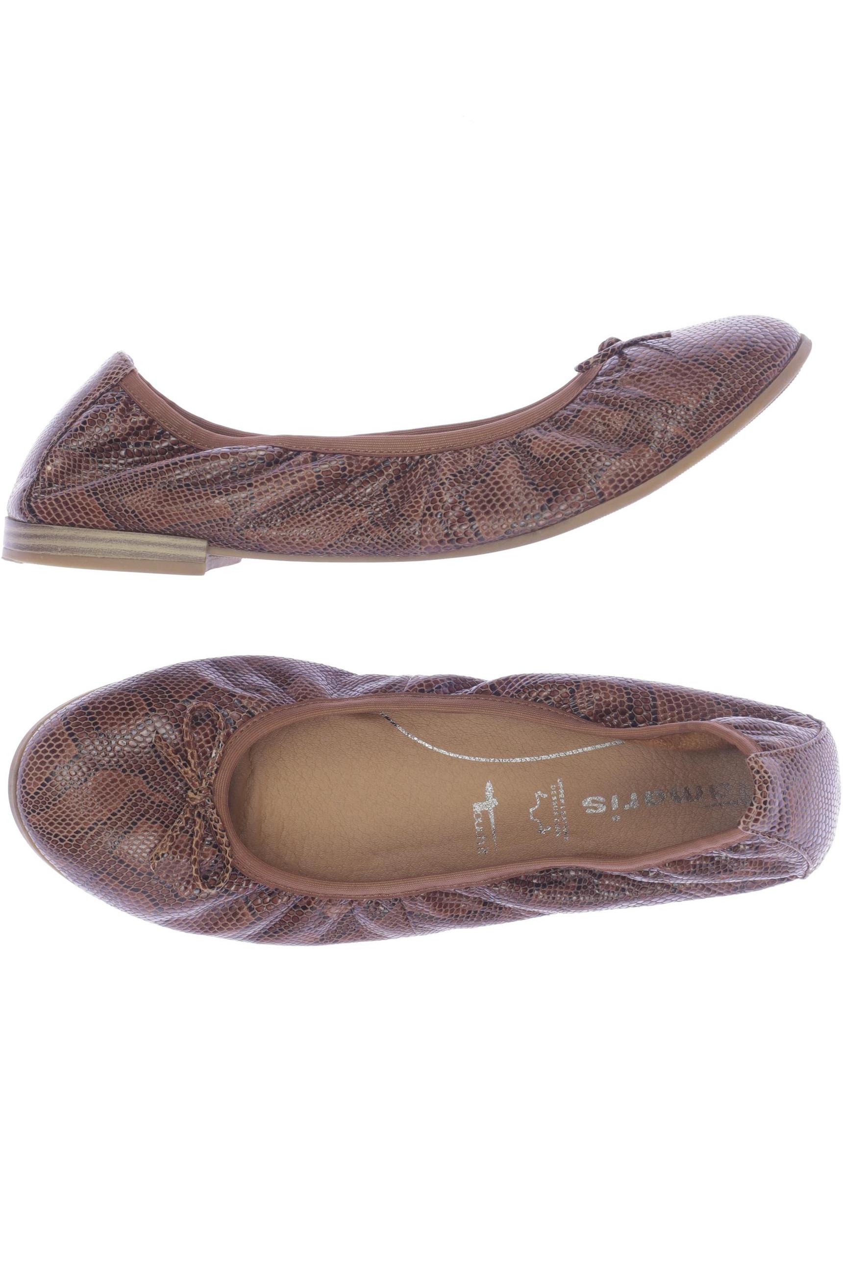 

Tamaris Damen Ballerinas, braun, Gr. 41