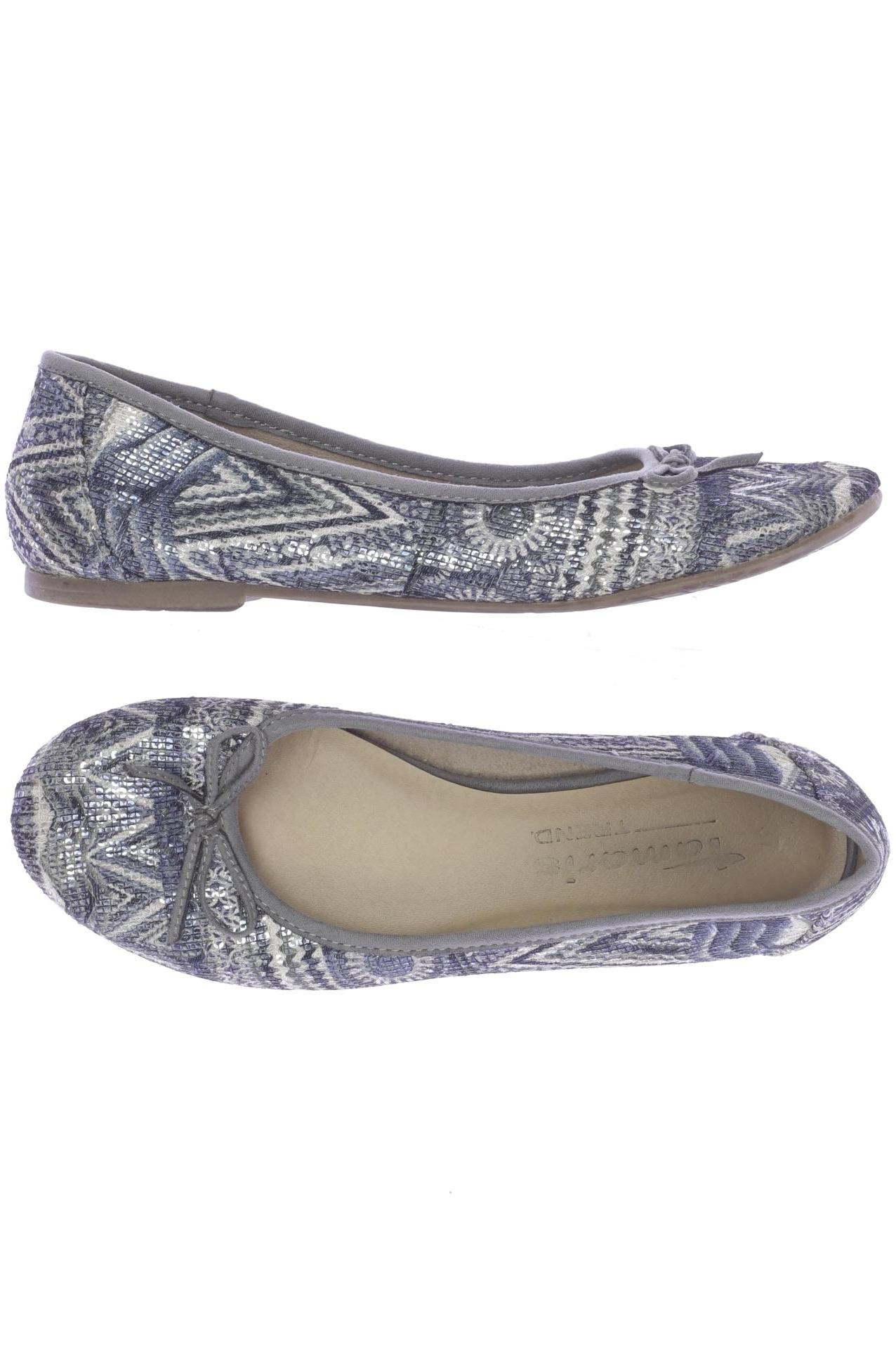 

Tamaris Damen Ballerinas, blau, Gr. 37
