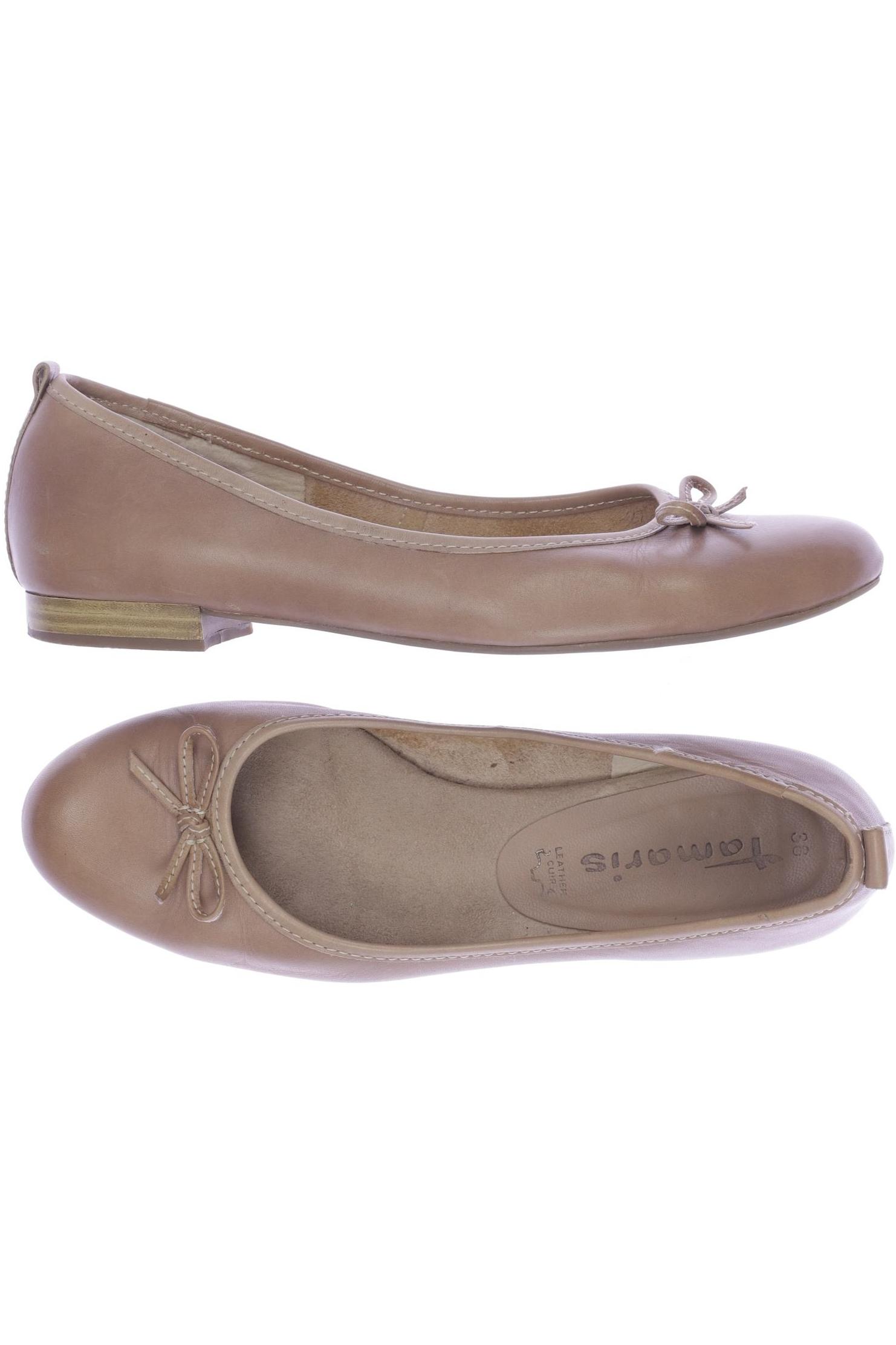 

Tamaris Damen Ballerinas, braun, Gr. 38