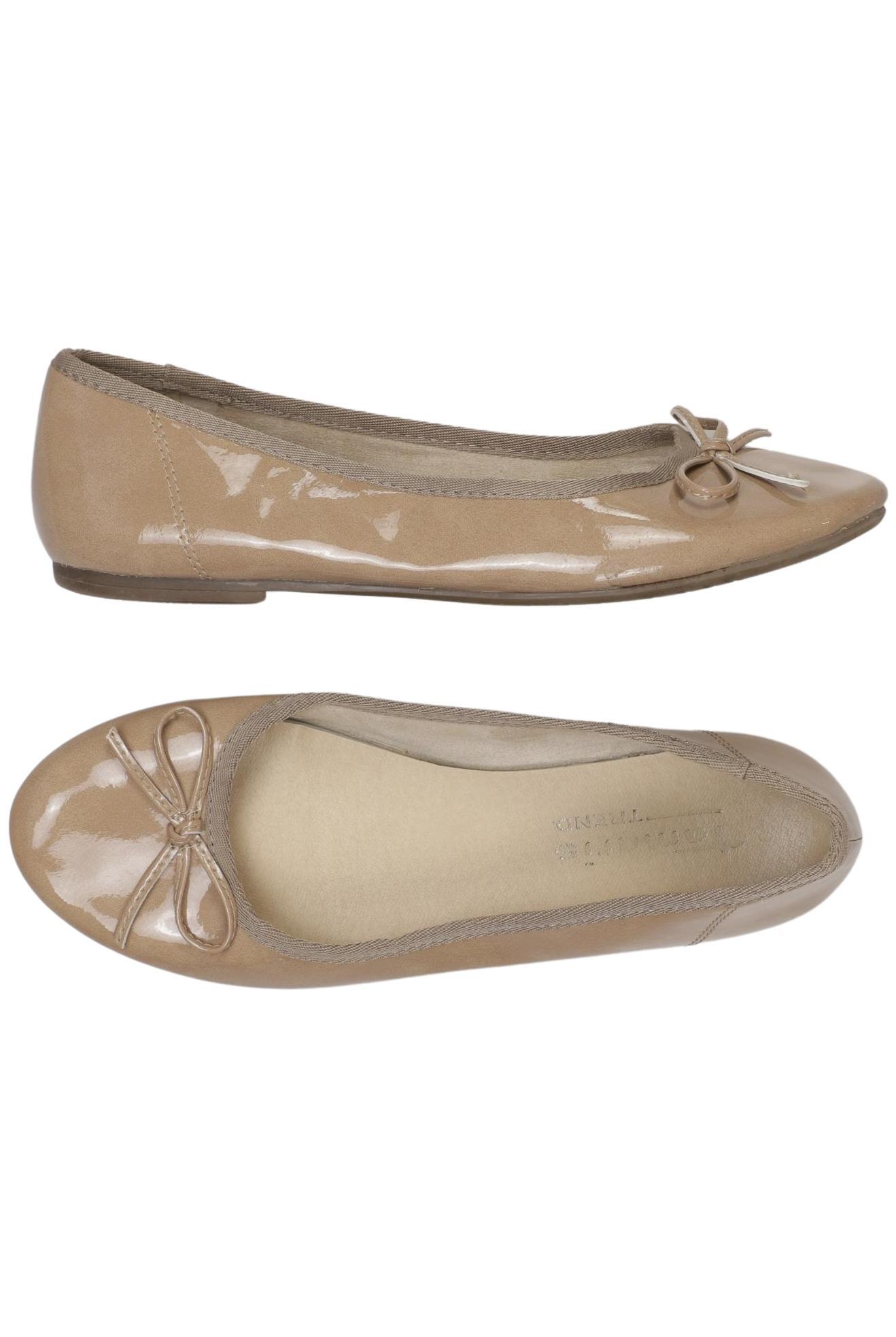 

Tamaris Damen Ballerinas, beige, Gr. 40