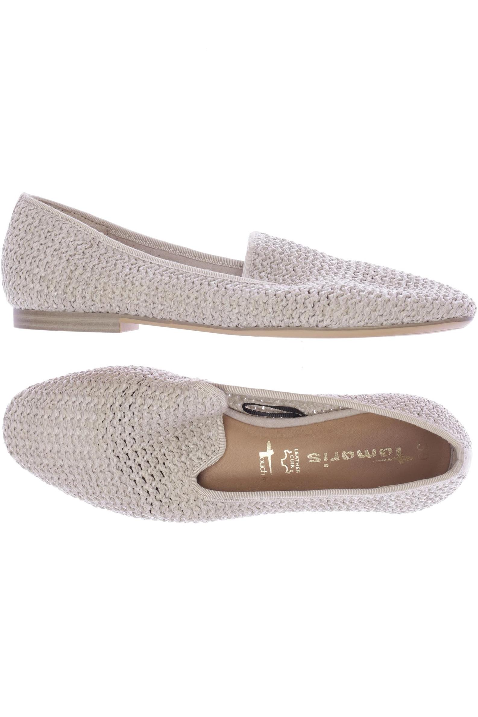 

Tamaris Damen Ballerinas, beige, Gr. 39