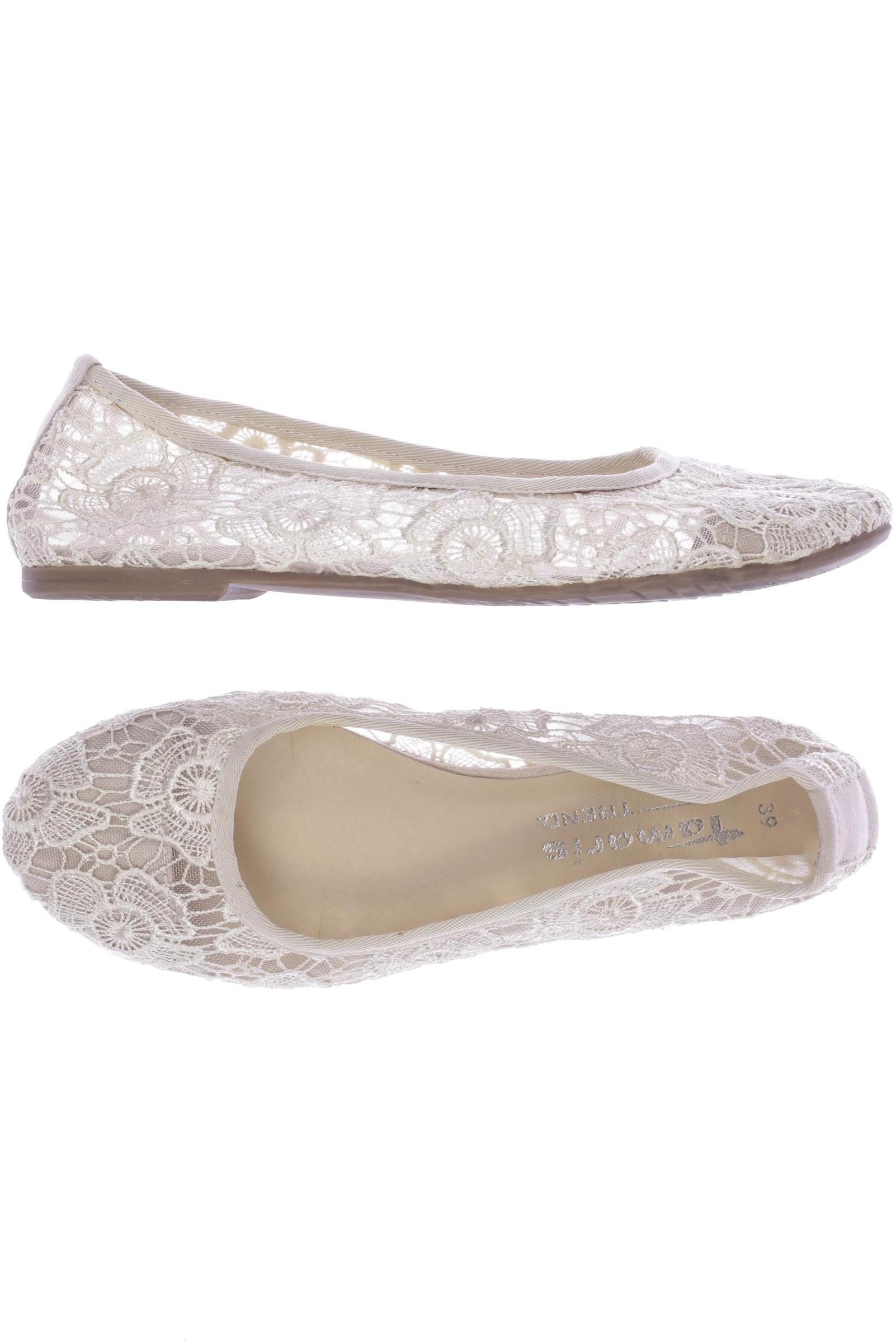 

Tamaris Damen Ballerinas, beige, Gr. 39