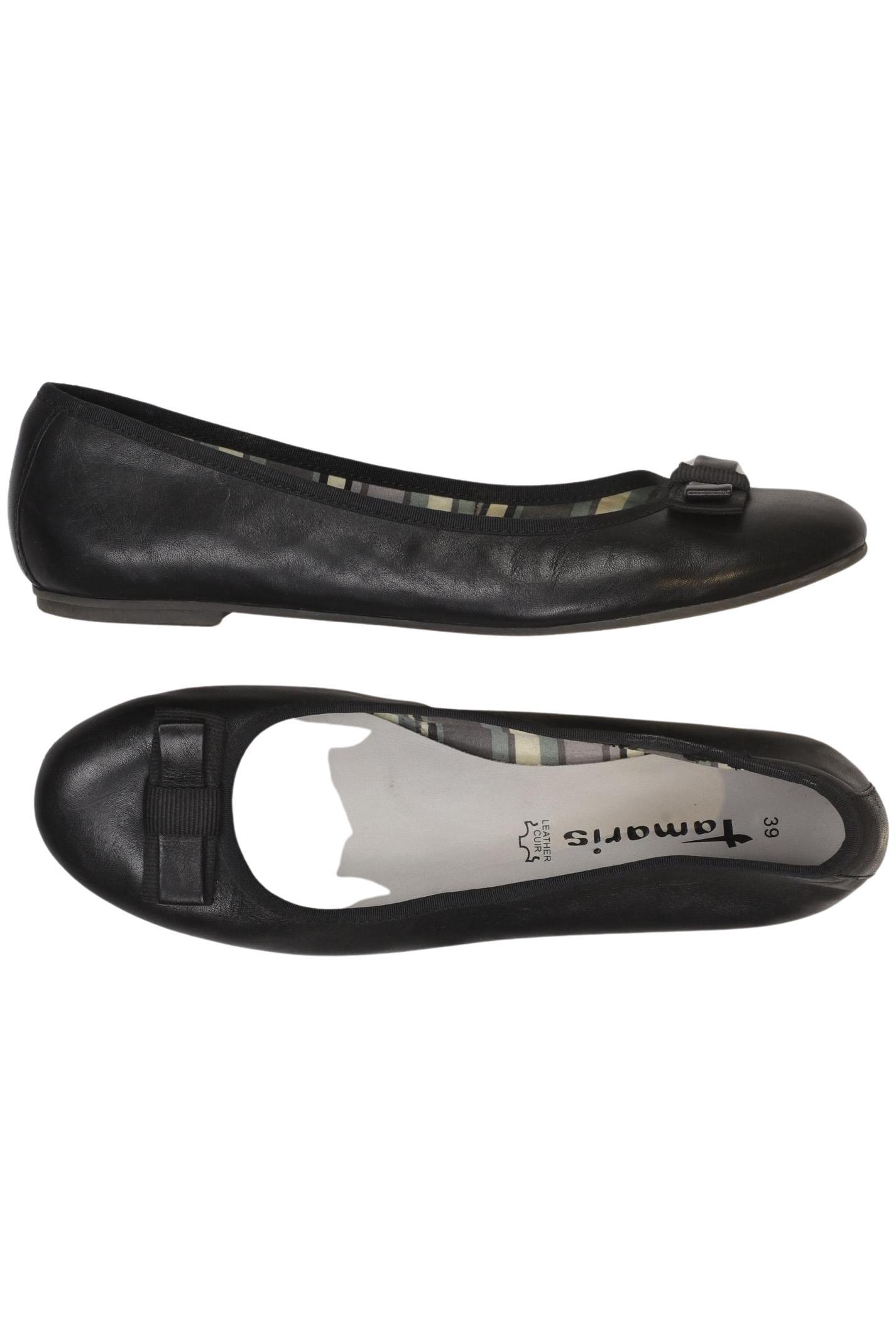 

Tamaris Damen Ballerinas, schwarz, Gr. 39