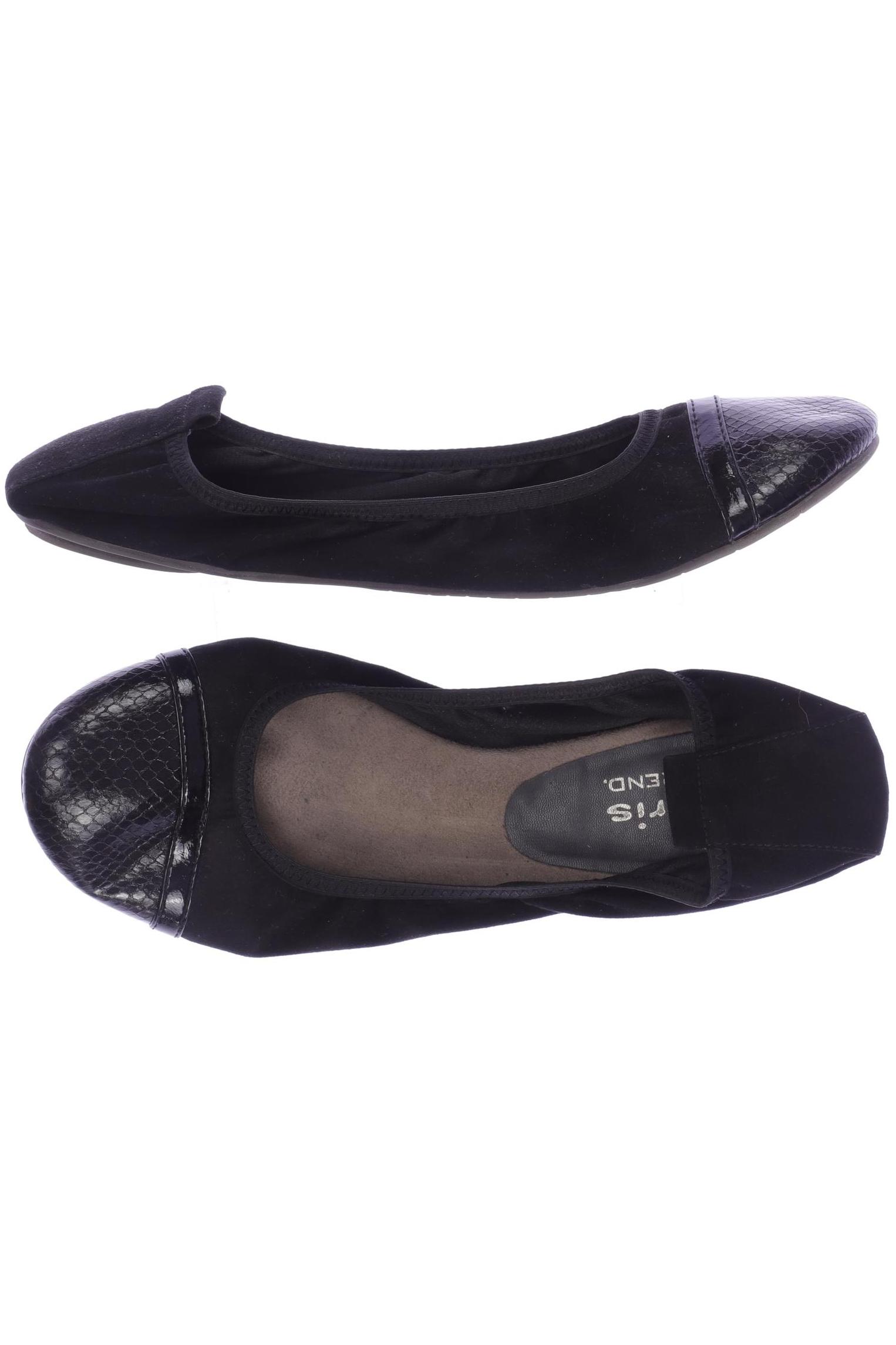 

Tamaris Damen Ballerinas, schwarz, Gr. 42