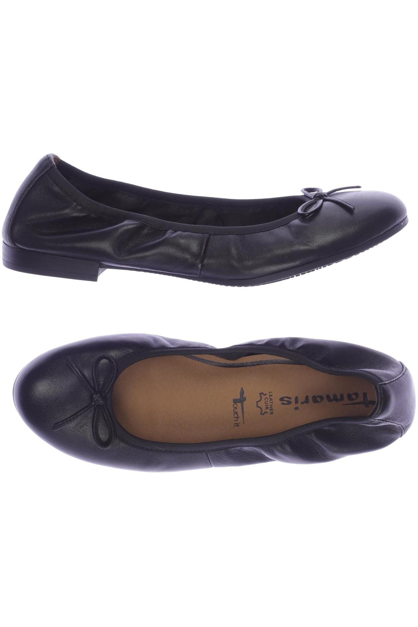 

Tamaris Damen Ballerinas, schwarz