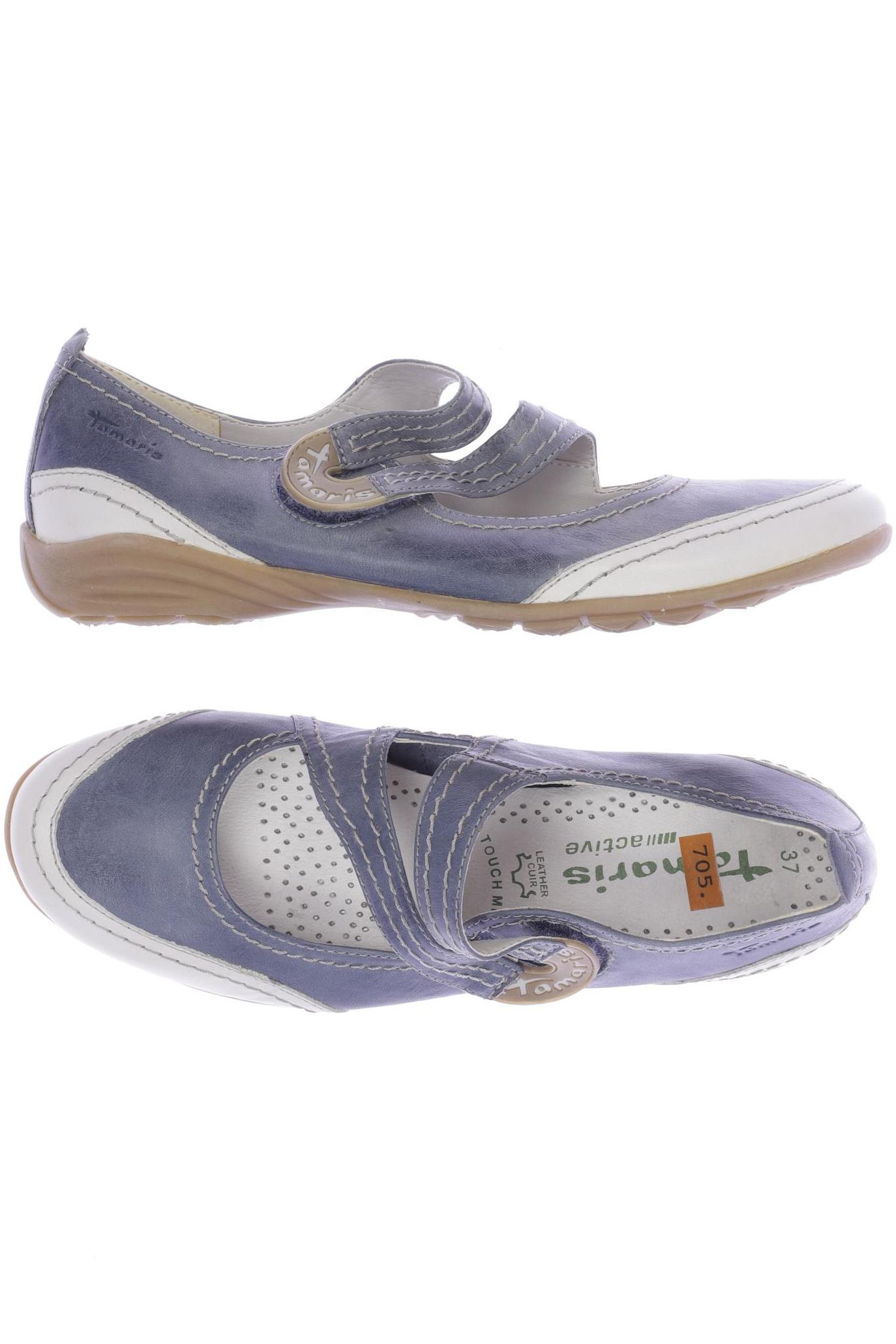 

Tamaris Damen Ballerinas, blau, Gr. 37