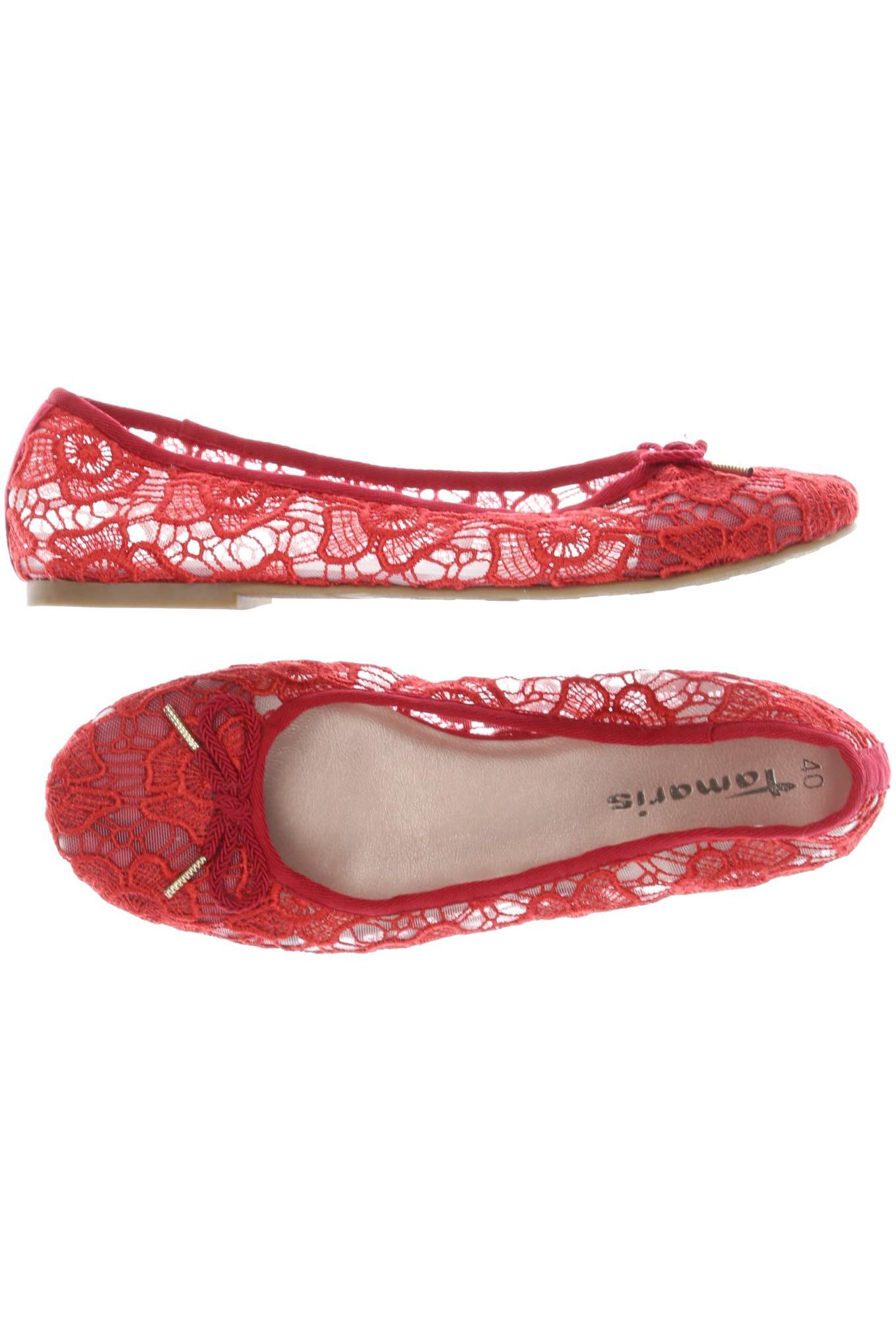 

Tamaris Damen Ballerinas, rot, Gr. 40