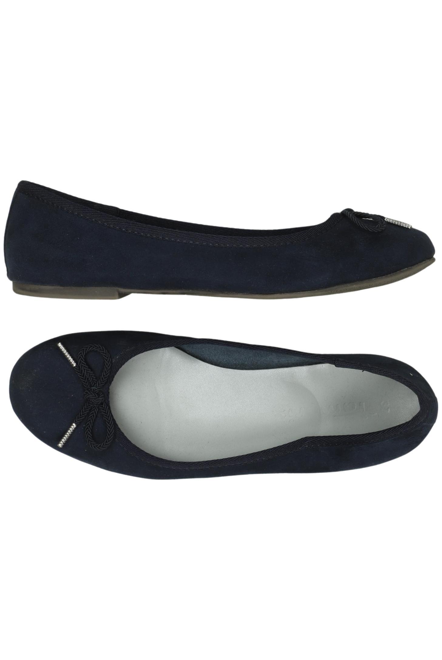 

Tamaris Damen Ballerinas, marineblau, Gr. 37
