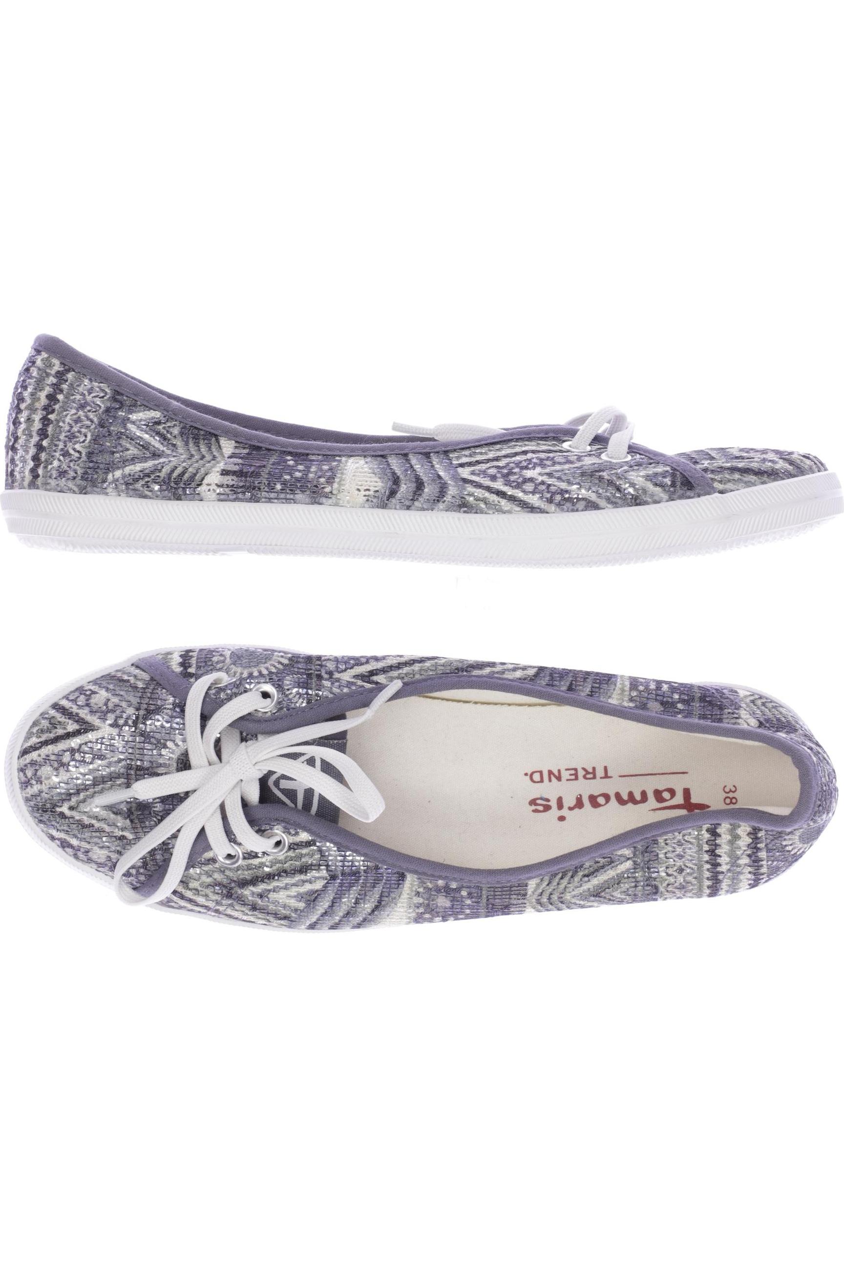 

Tamaris Damen Ballerinas, grau, Gr. 38