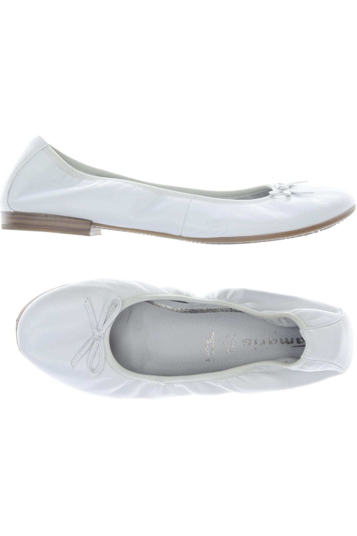 

Tamaris Damen Ballerinas, cremeweiß