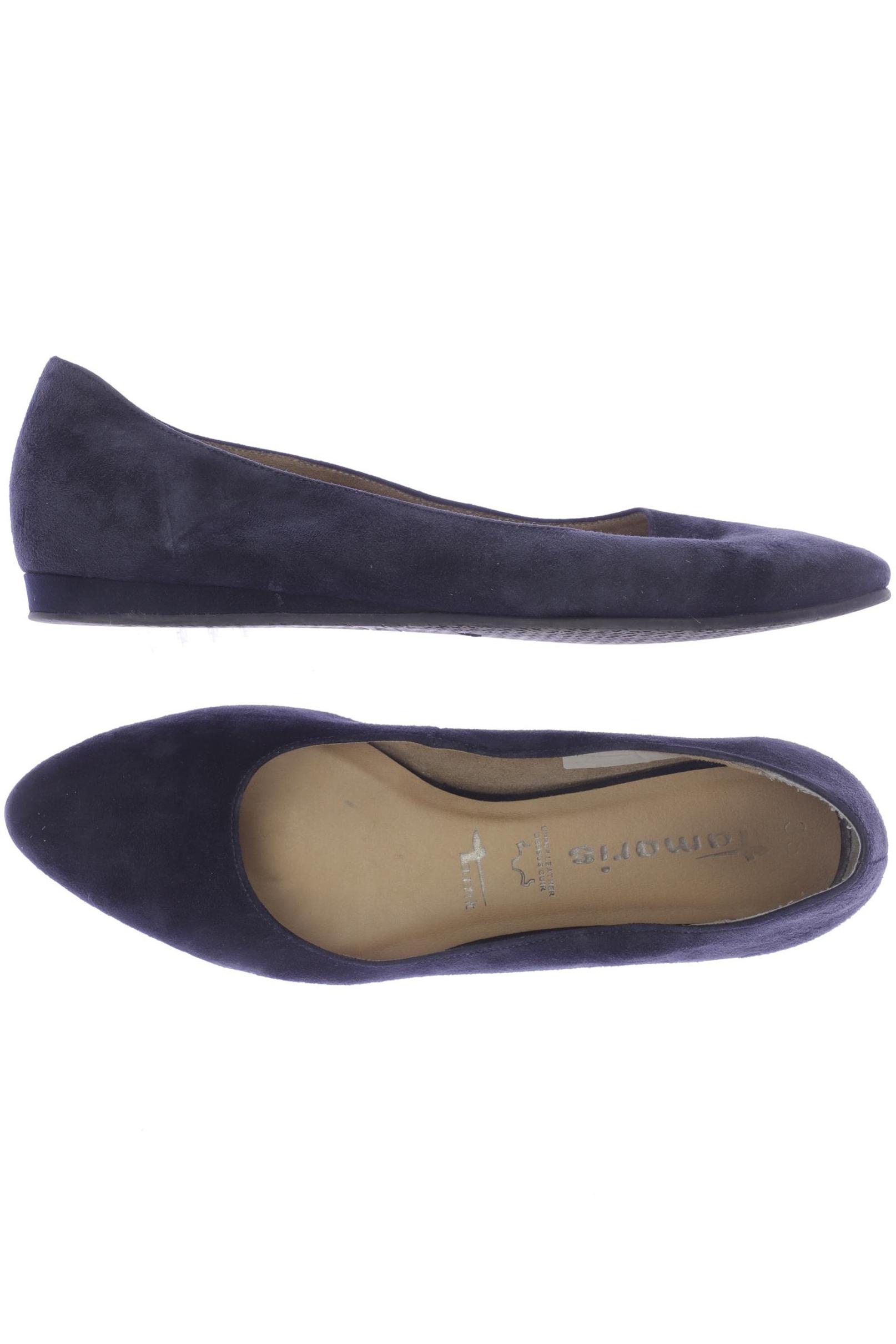 

Tamaris Damen Ballerinas, marineblau, Gr. 38