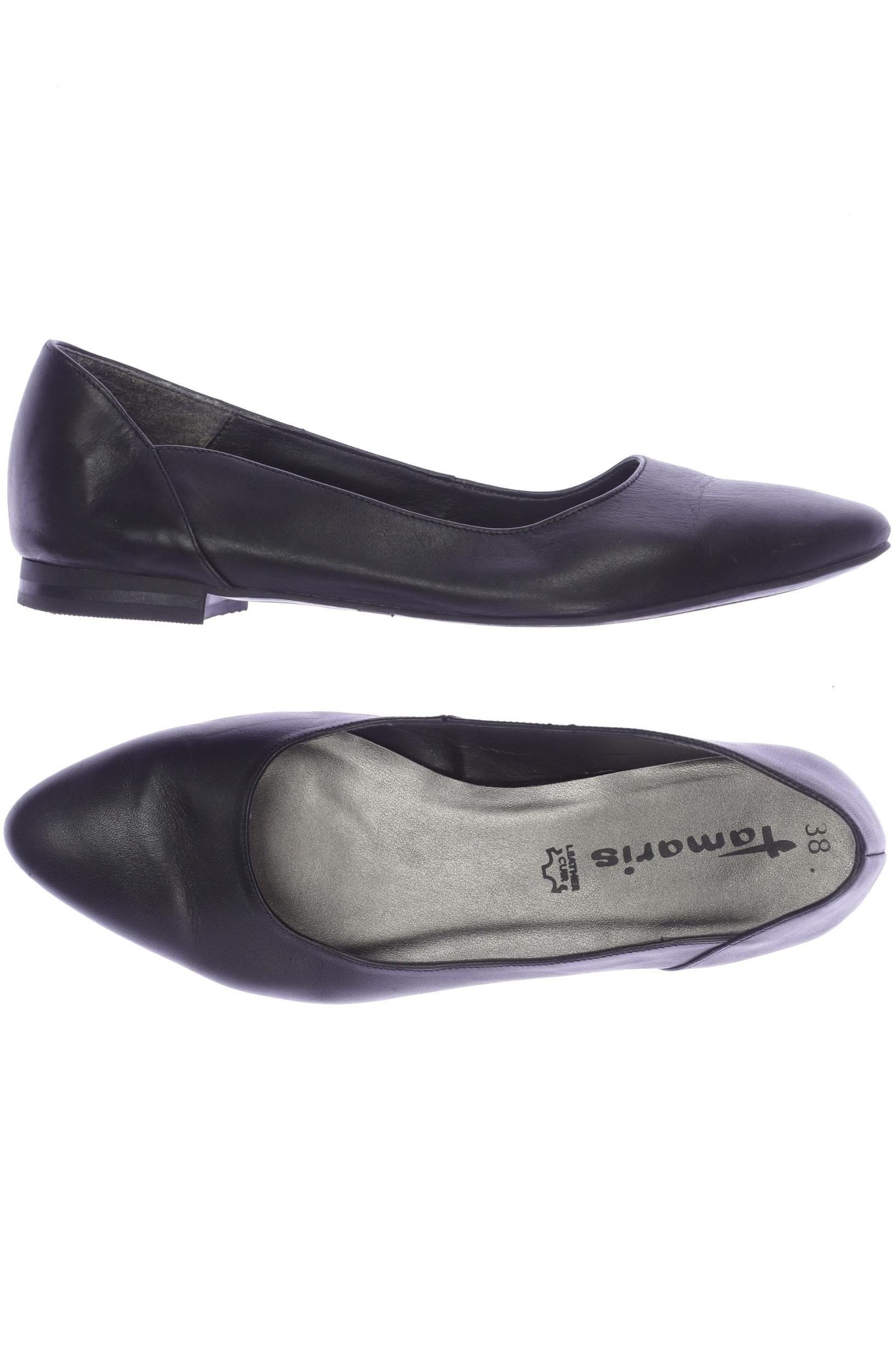 

Tamaris Damen Ballerinas, schwarz, Gr. 38