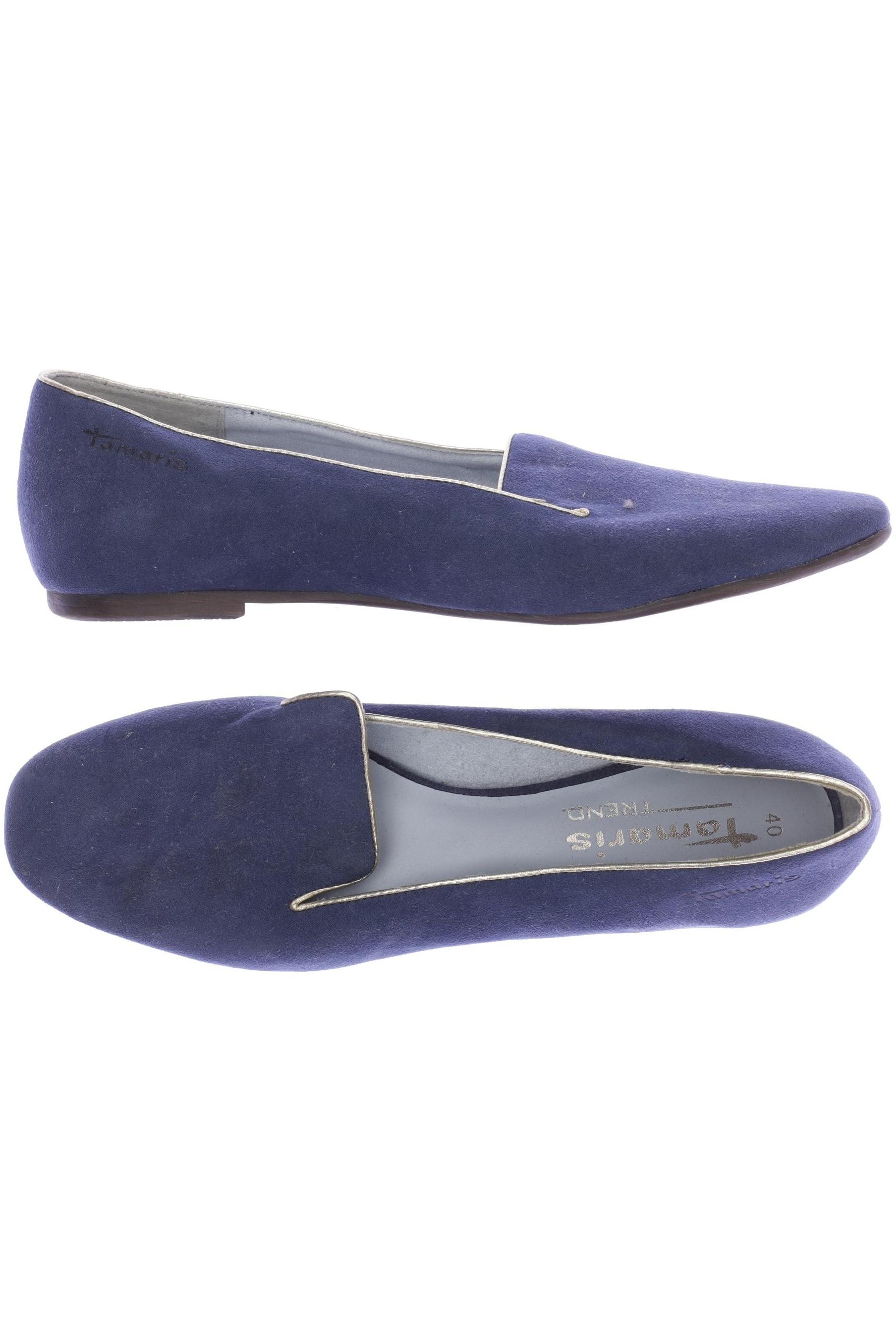 

Tamaris Damen Ballerinas, marineblau, Gr. 40