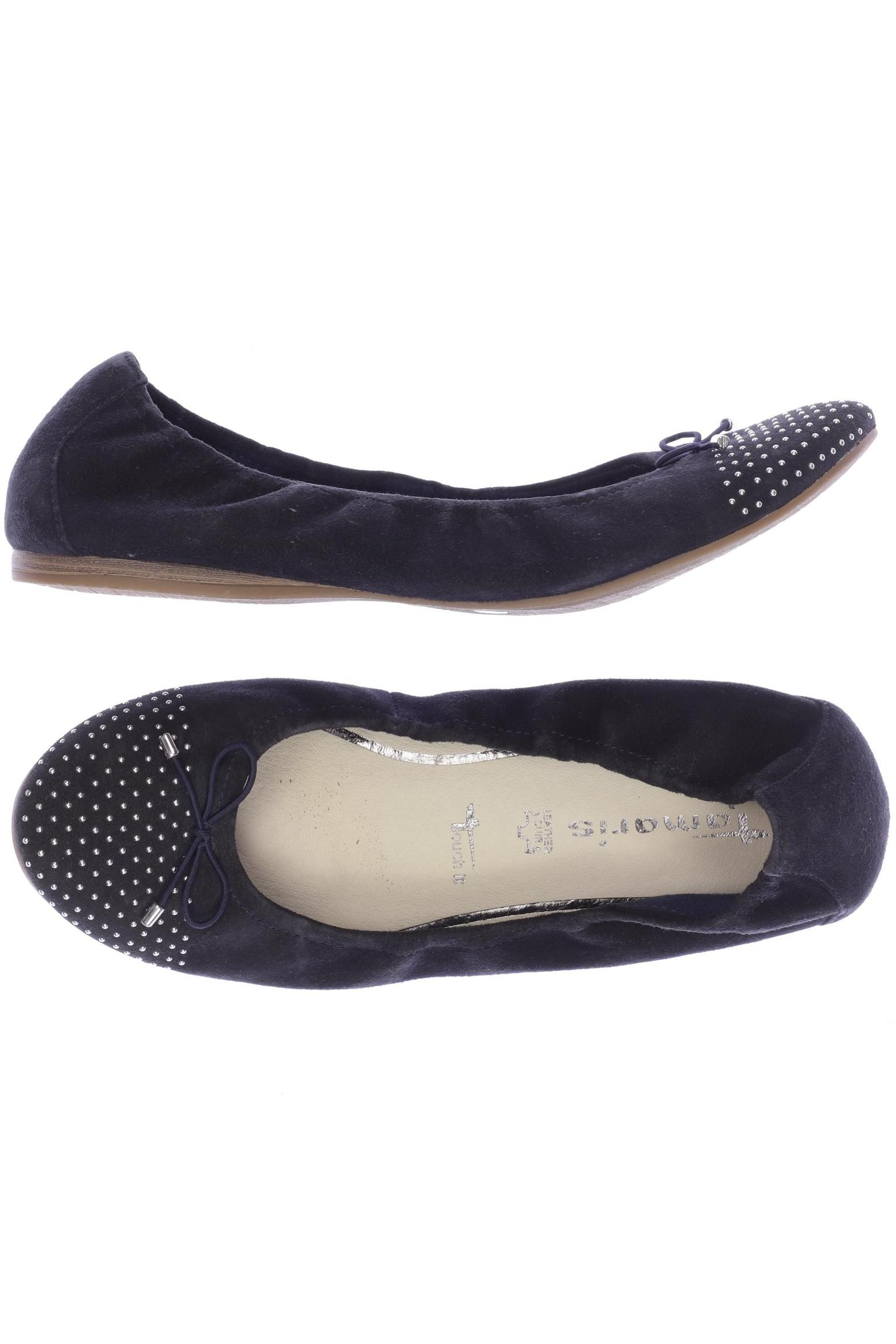 

Tamaris Damen Ballerinas, marineblau, Gr. 41