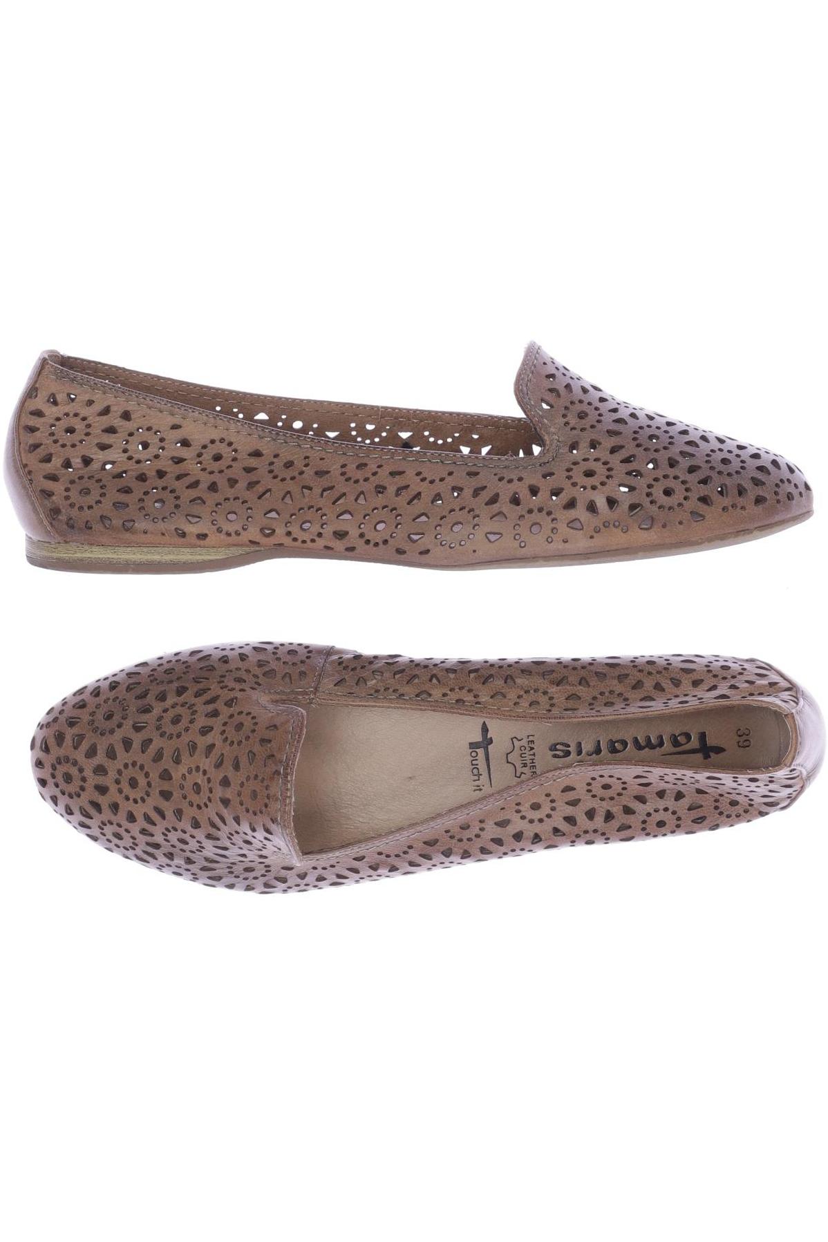 

Tamaris Damen Ballerinas, braun, Gr. 39
