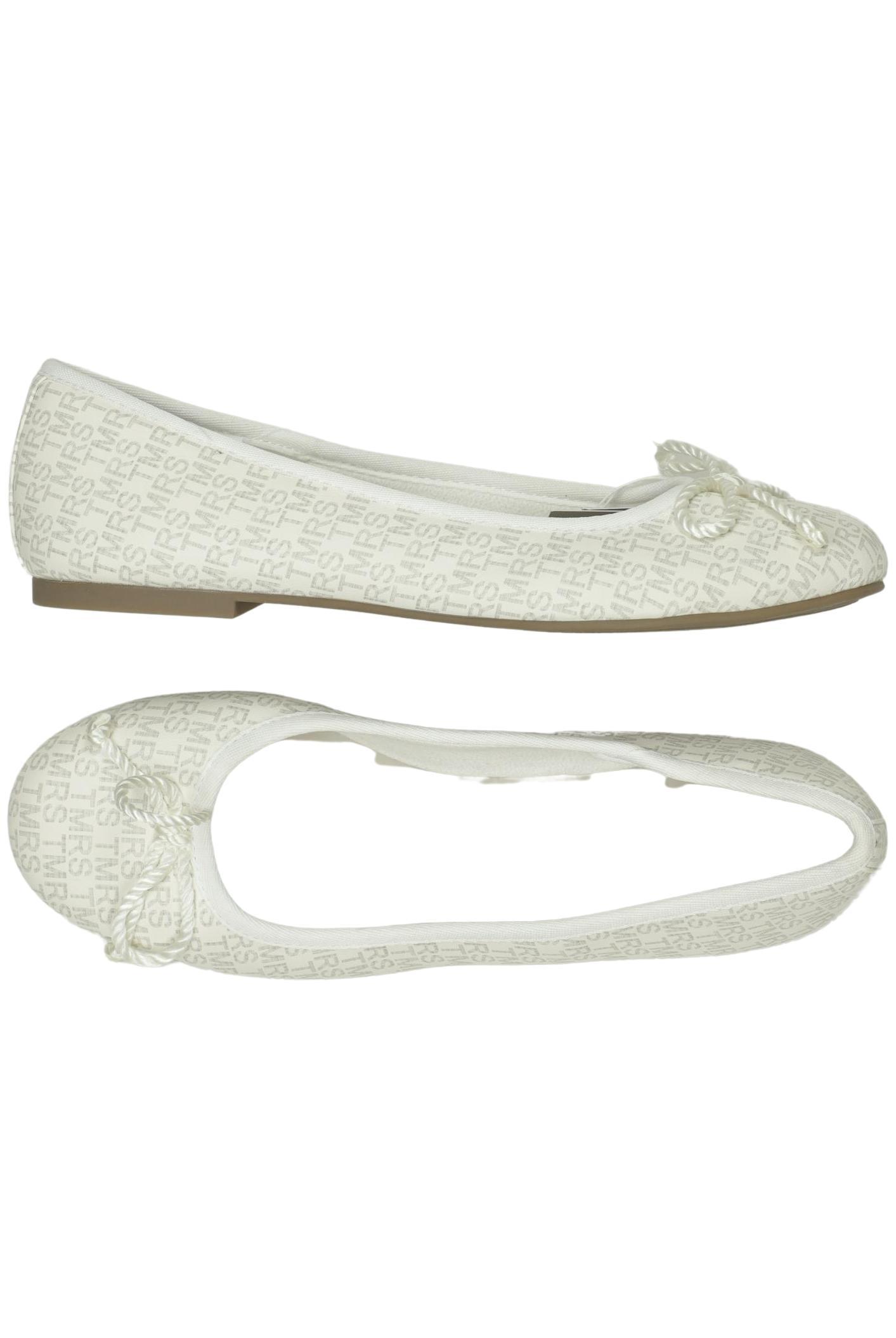 

Tamaris Damen Ballerinas, cremeweiß, Gr. 39