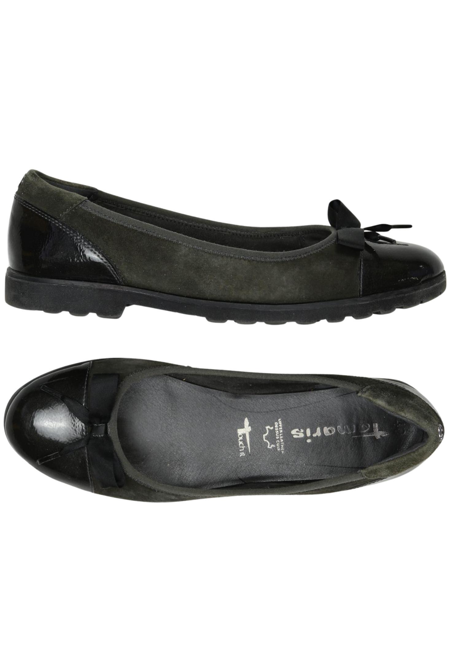 

Tamaris Damen Ballerinas, grün, Gr. 40
