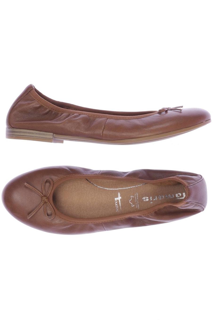 

Tamaris Damen Ballerinas, braun, Gr. 39