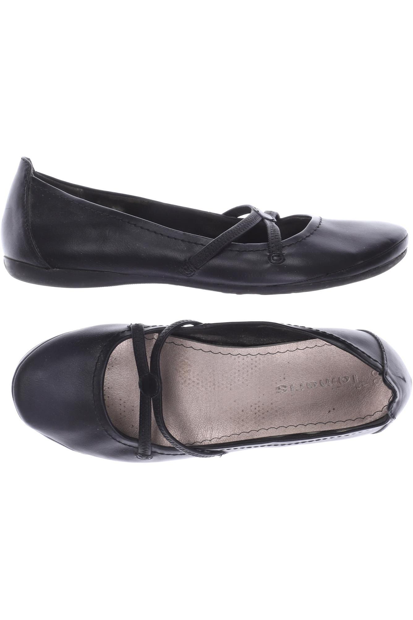 

Tamaris Damen Ballerinas, schwarz