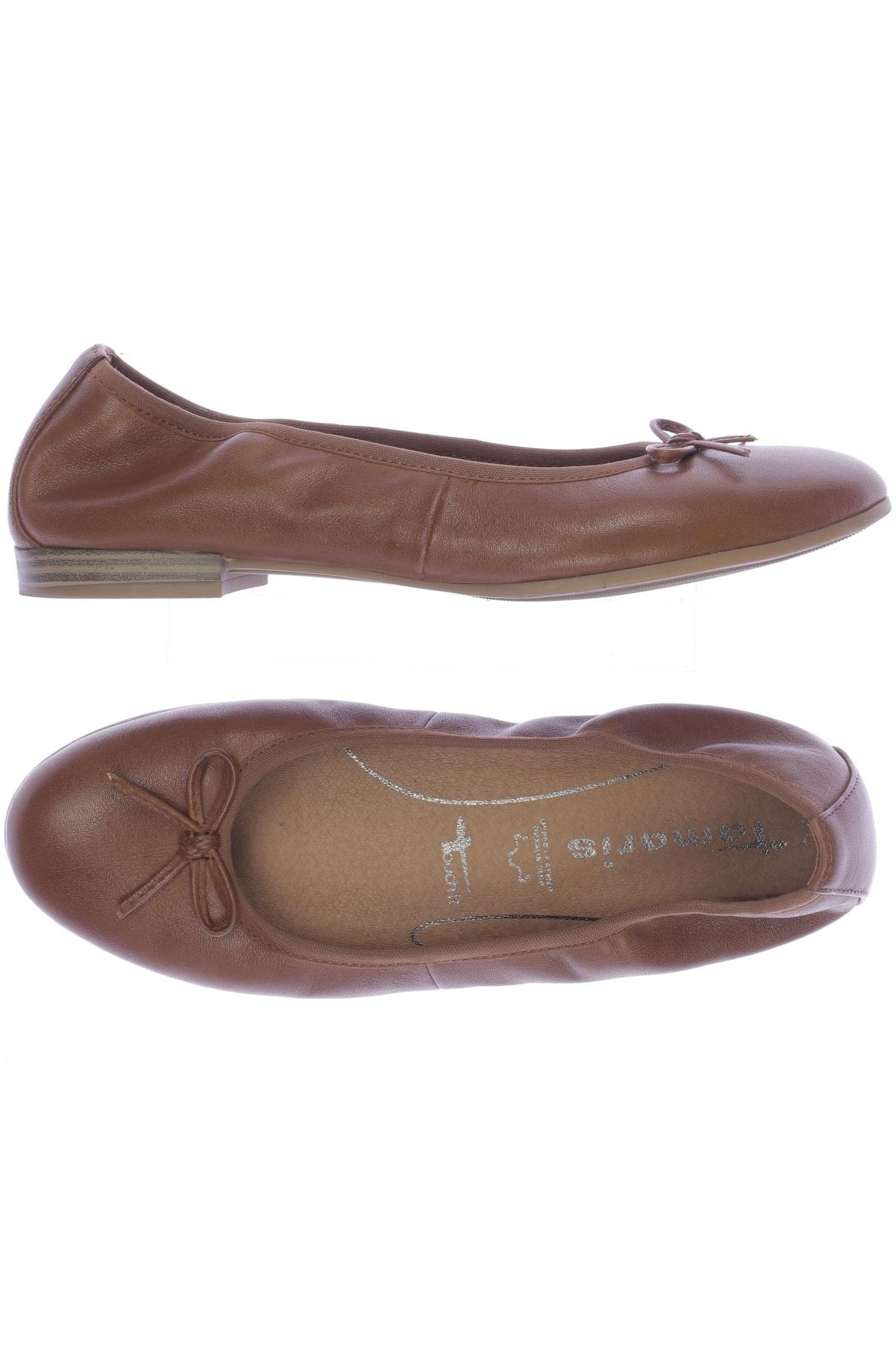 

Tamaris Damen Ballerinas, braun, Gr. 36