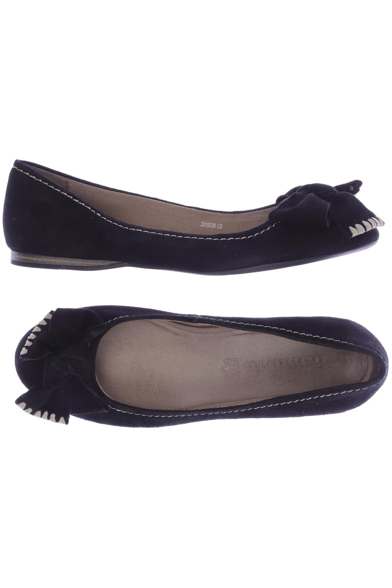 

Tamaris Damen Ballerinas, schwarz, Gr. 37