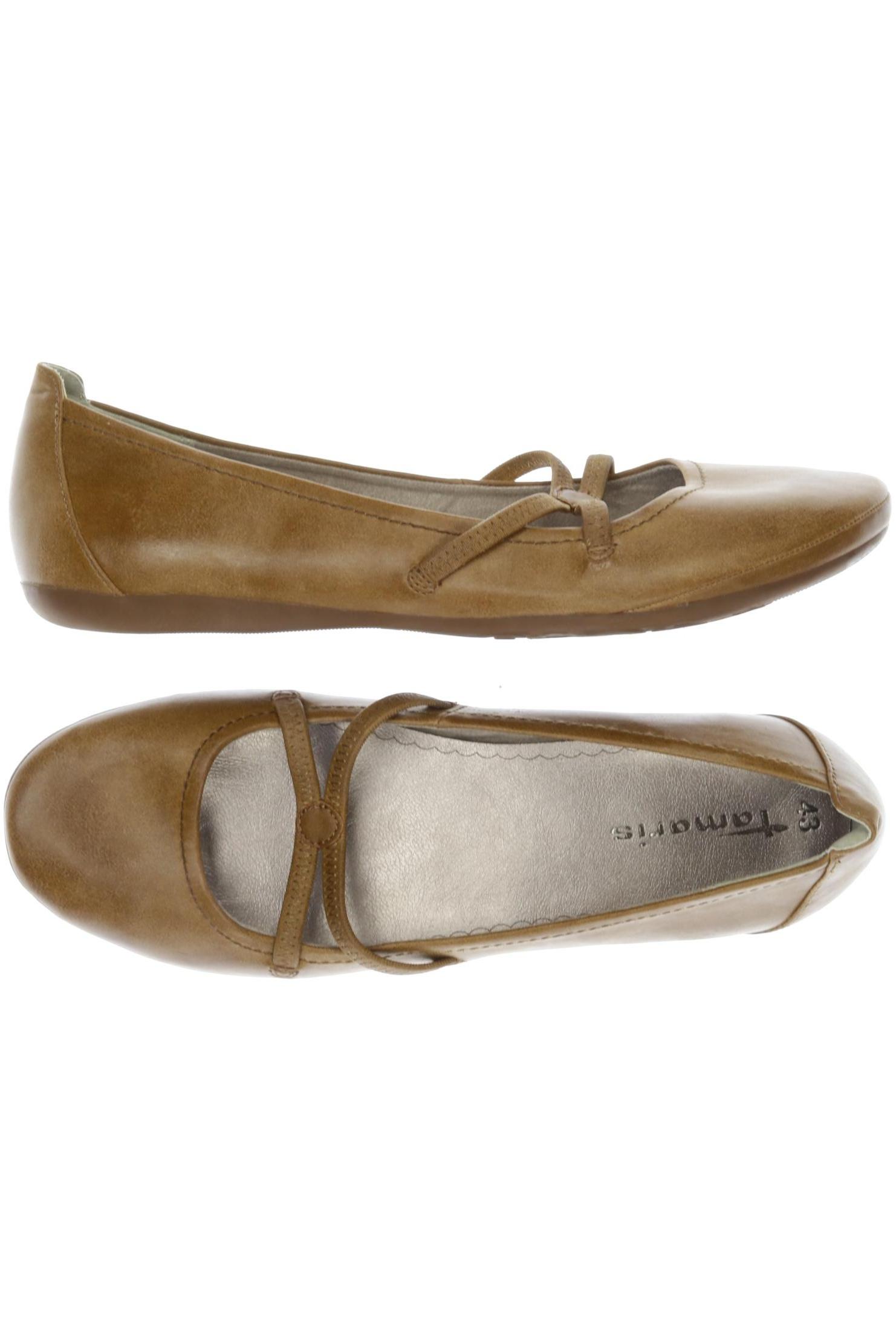 

Tamaris Damen Ballerinas, braun, Gr. 43