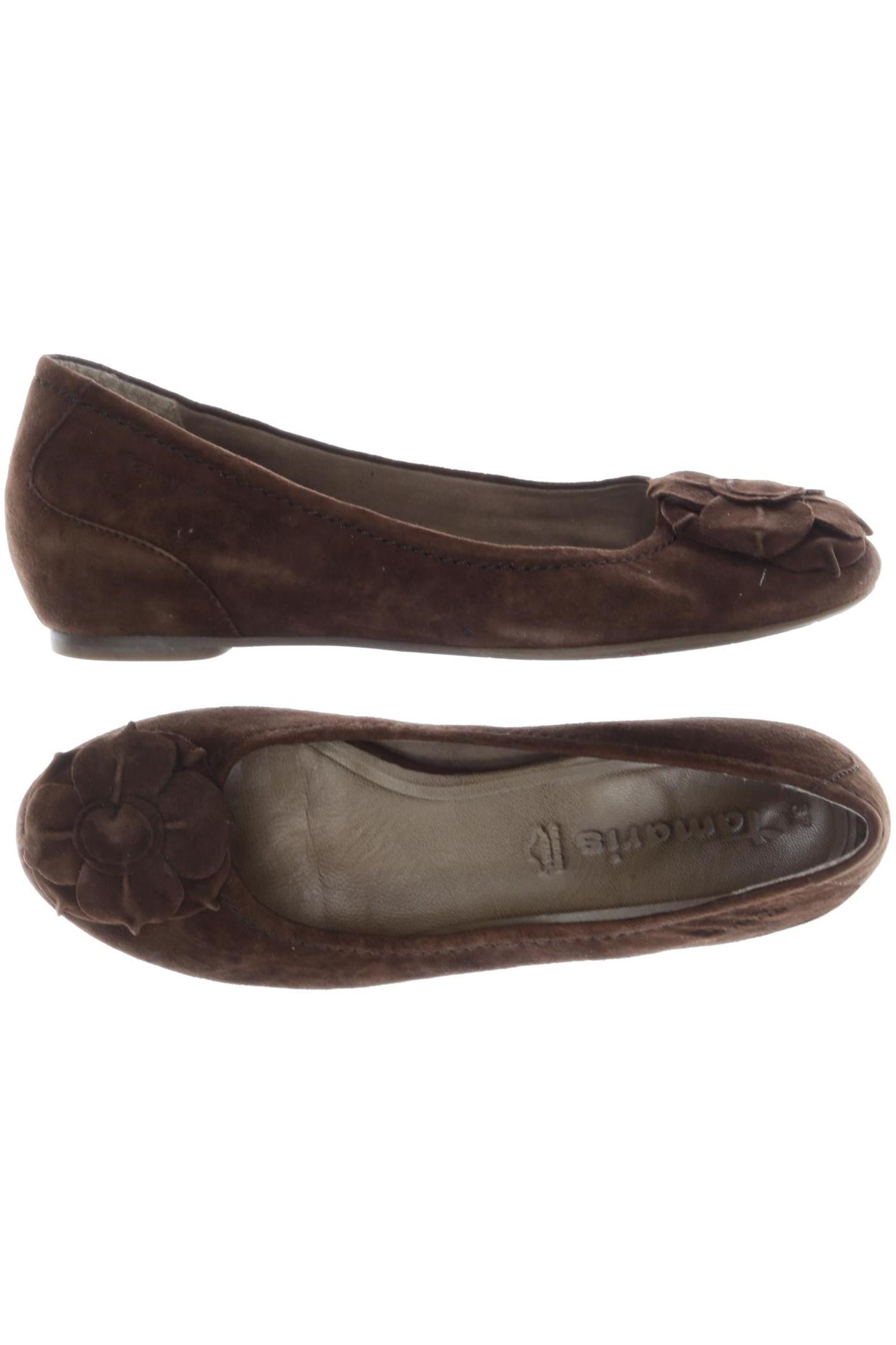 

Tamaris Damen Ballerinas, braun, Gr. 37