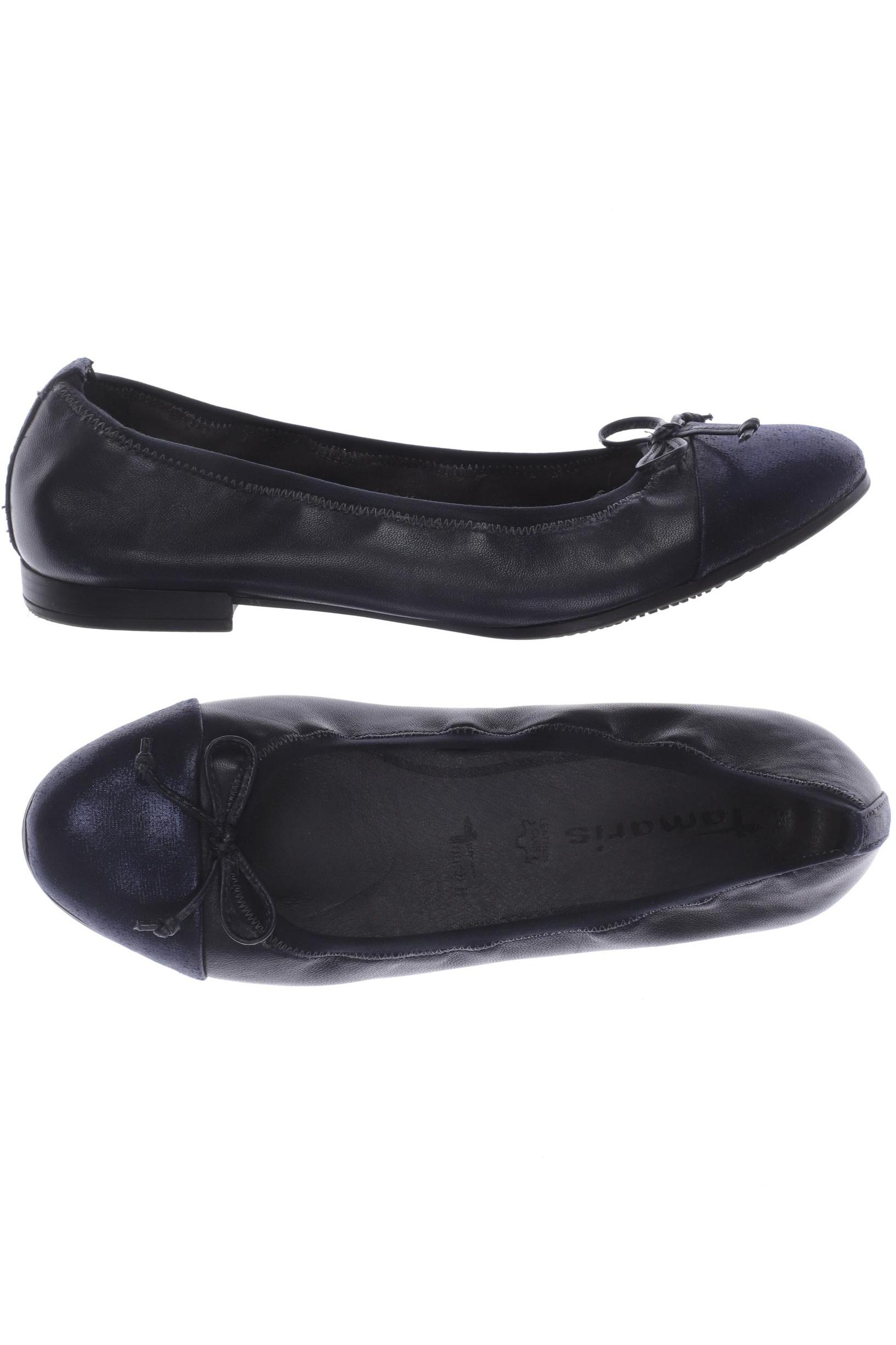 

Tamaris Damen Ballerinas, marineblau, Gr. 38