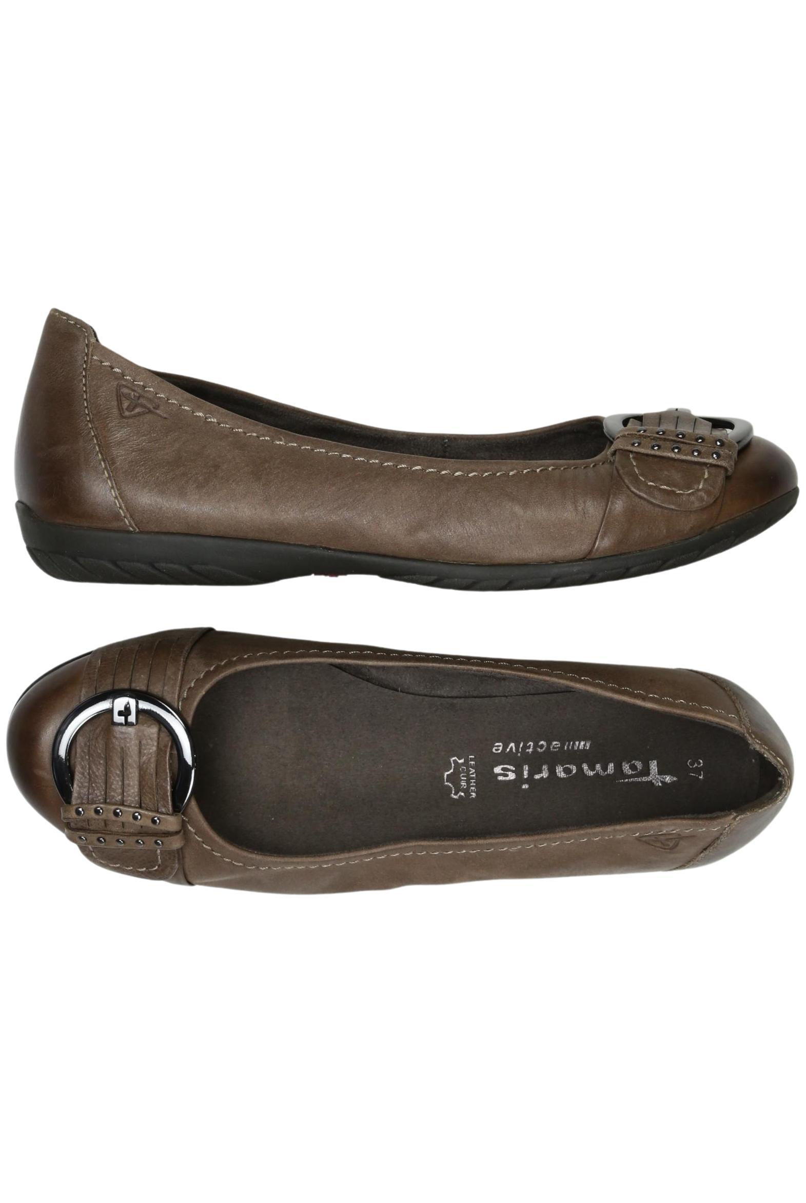 

Tamaris Damen Ballerinas, braun, Gr. 37