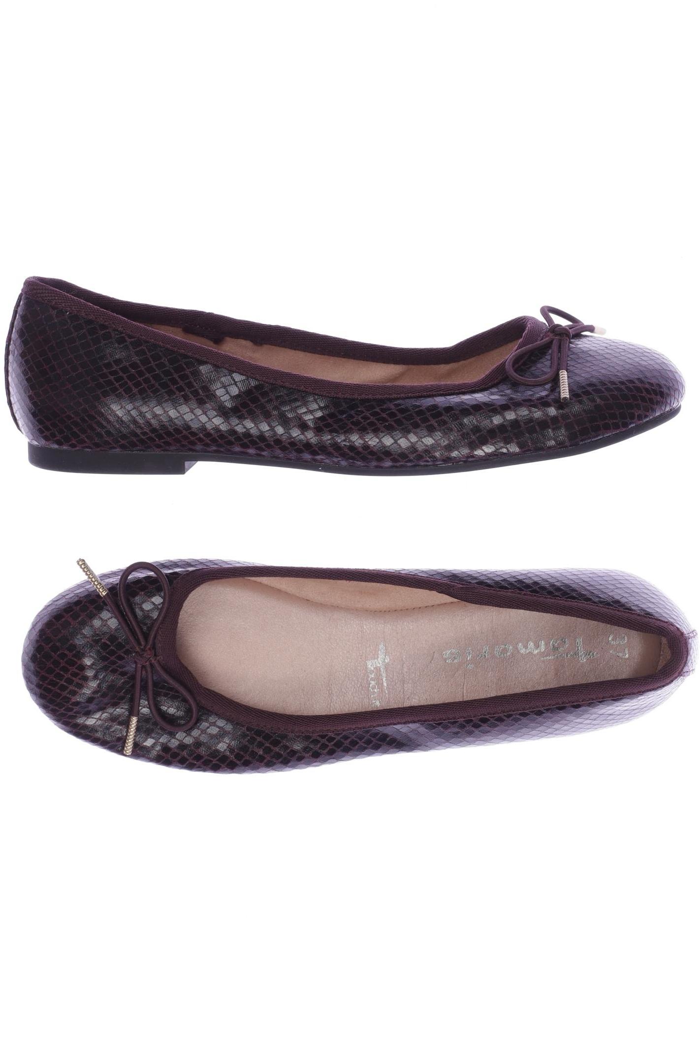 

Tamaris Damen Ballerinas, bordeaux, Gr. 37