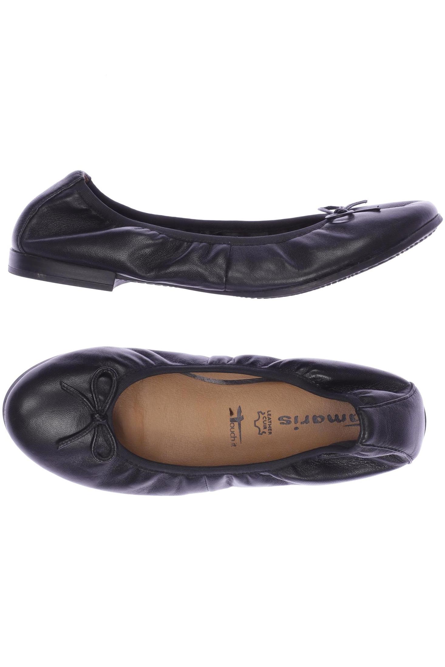 

Tamaris Damen Ballerinas, schwarz, Gr. 38