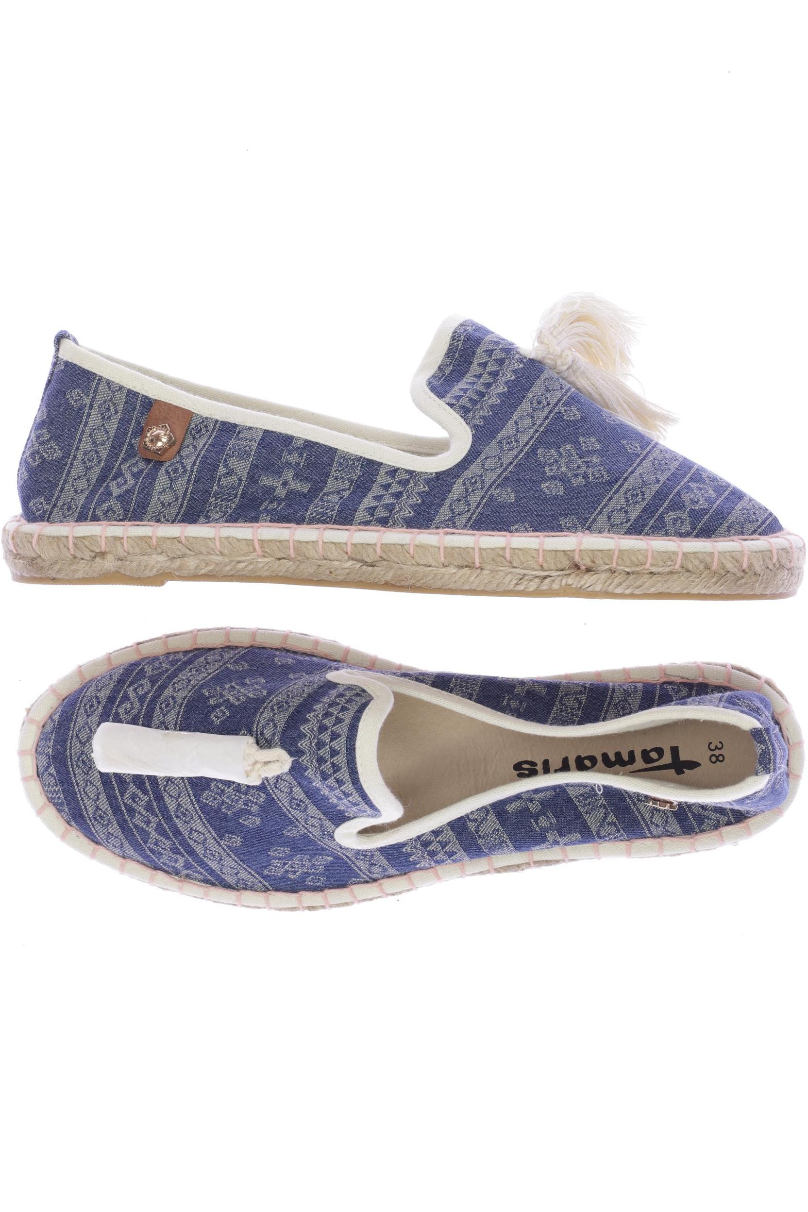 

Tamaris Damen Ballerinas, blau, Gr. 38