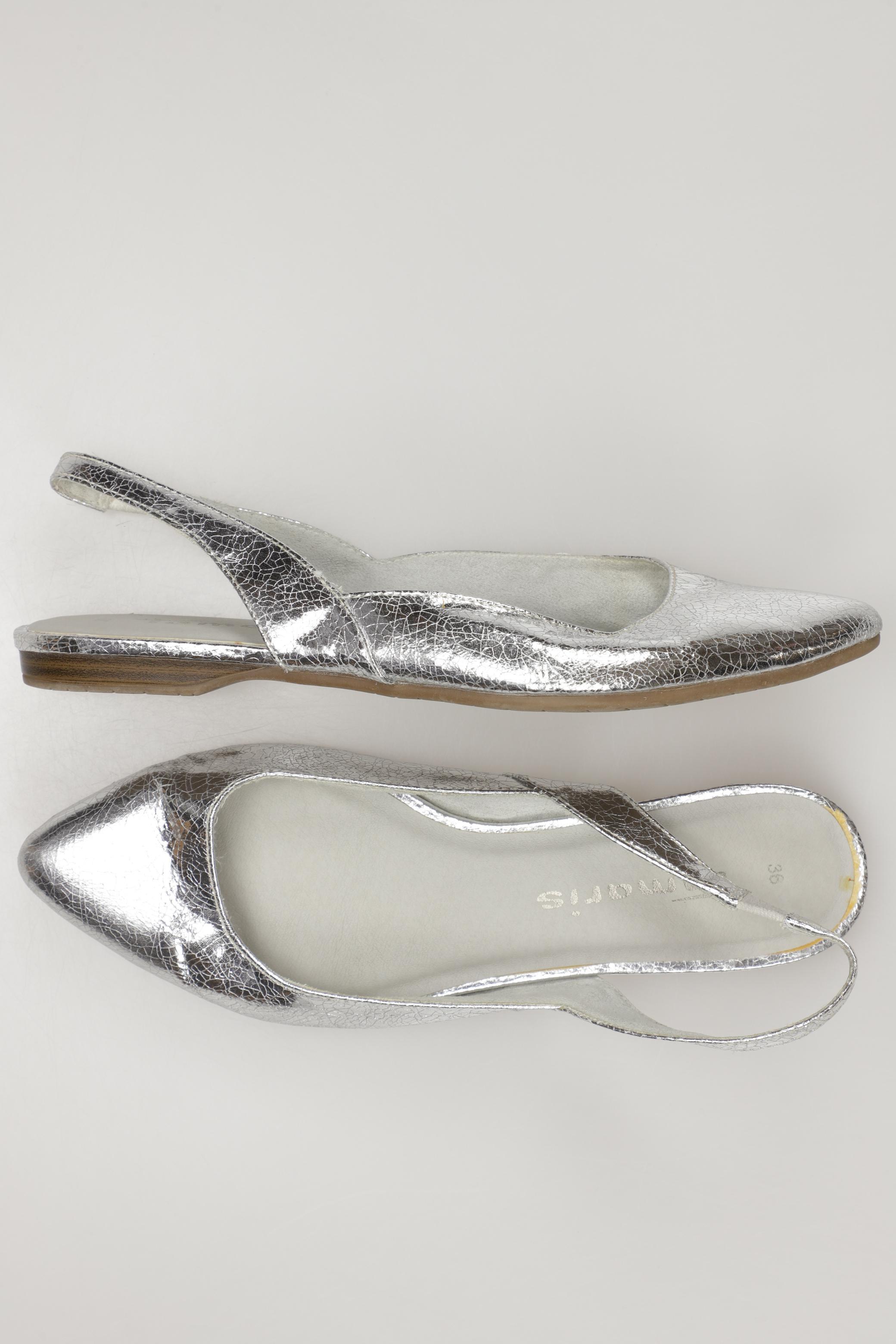 

Tamaris Damen Ballerinas, silber