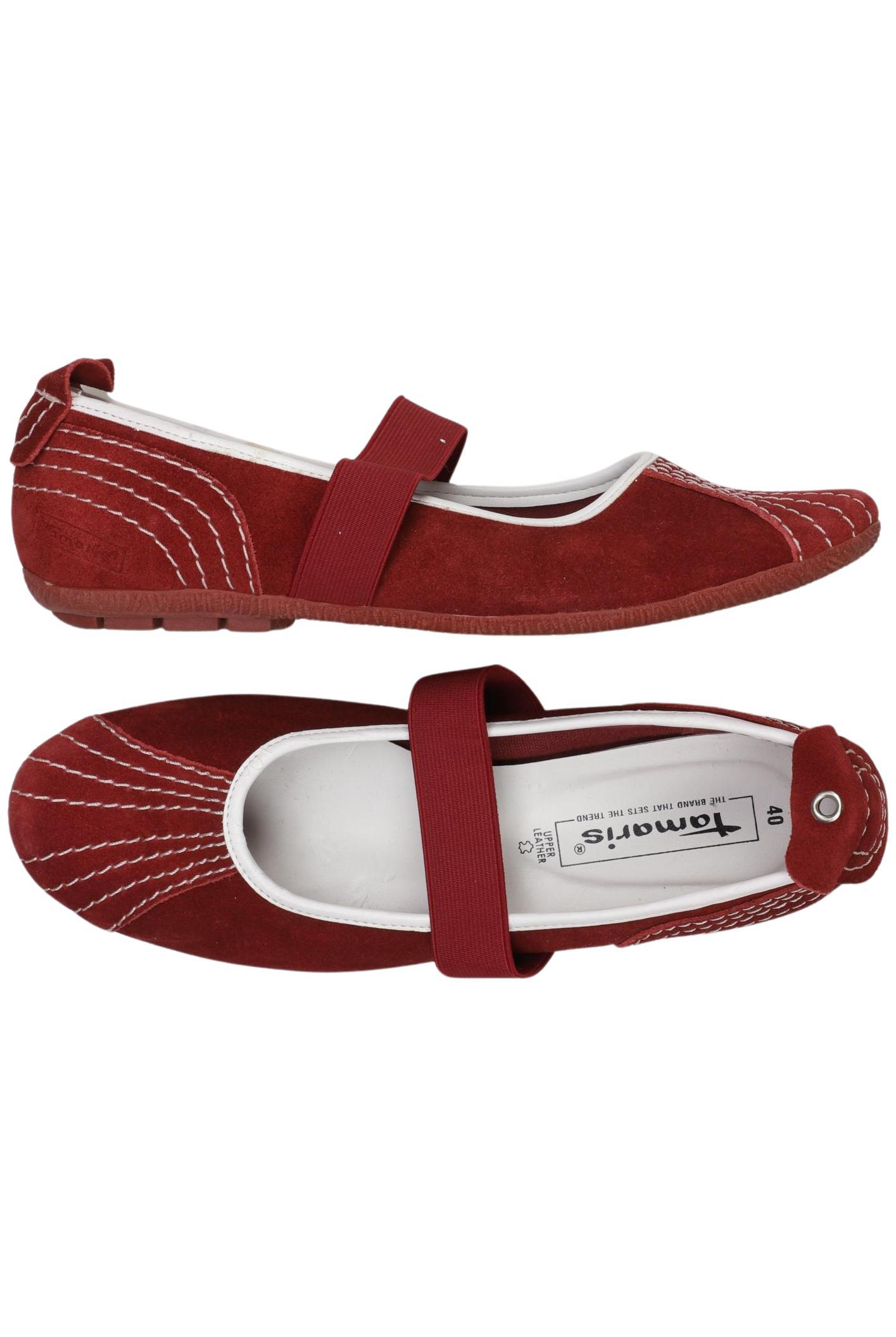 

Tamaris Damen Ballerinas, rot, Gr. 40