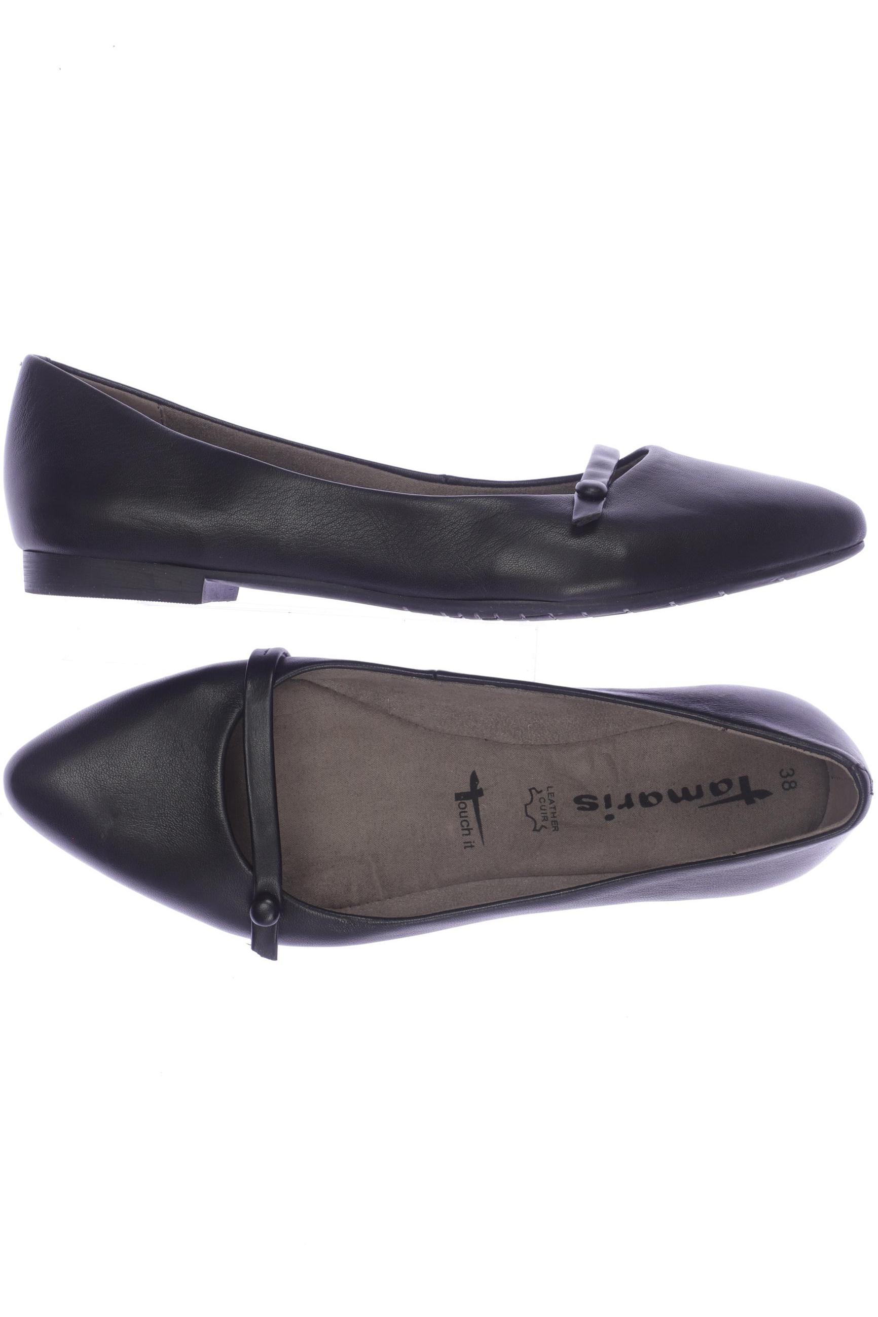

Tamaris Damen Ballerinas, schwarz, Gr. 38