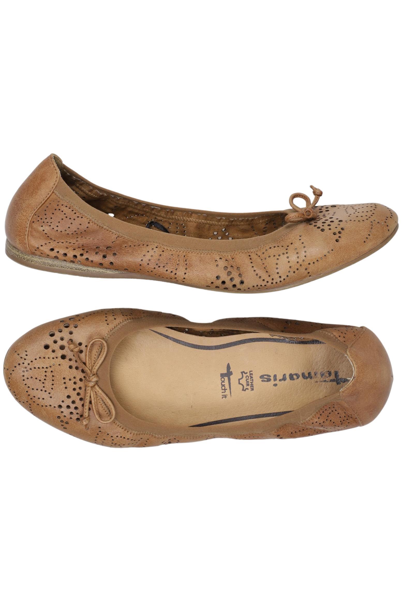 

Tamaris Damen Ballerinas, braun, Gr. 40