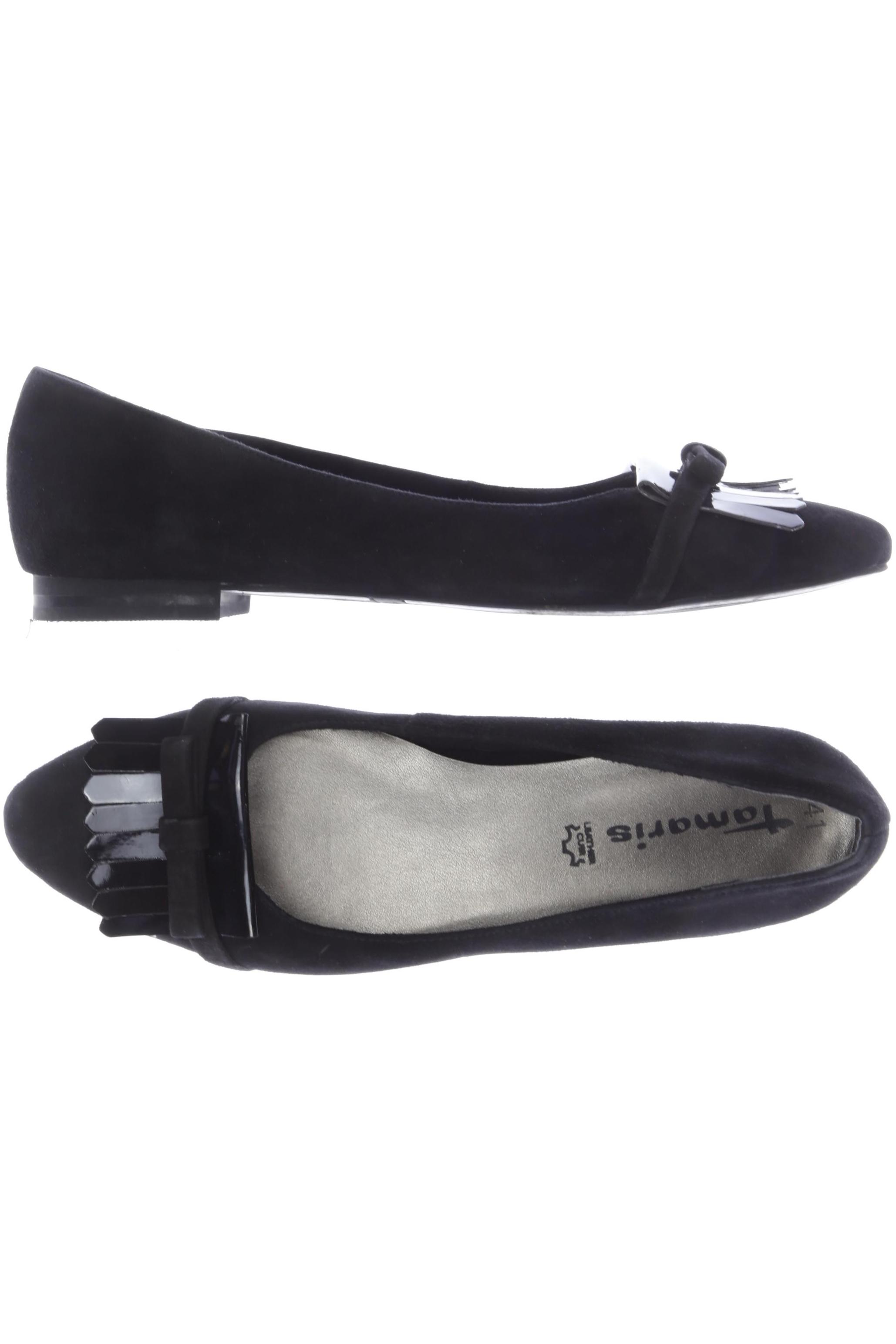 

Tamaris Damen Ballerinas, schwarz, Gr. 41