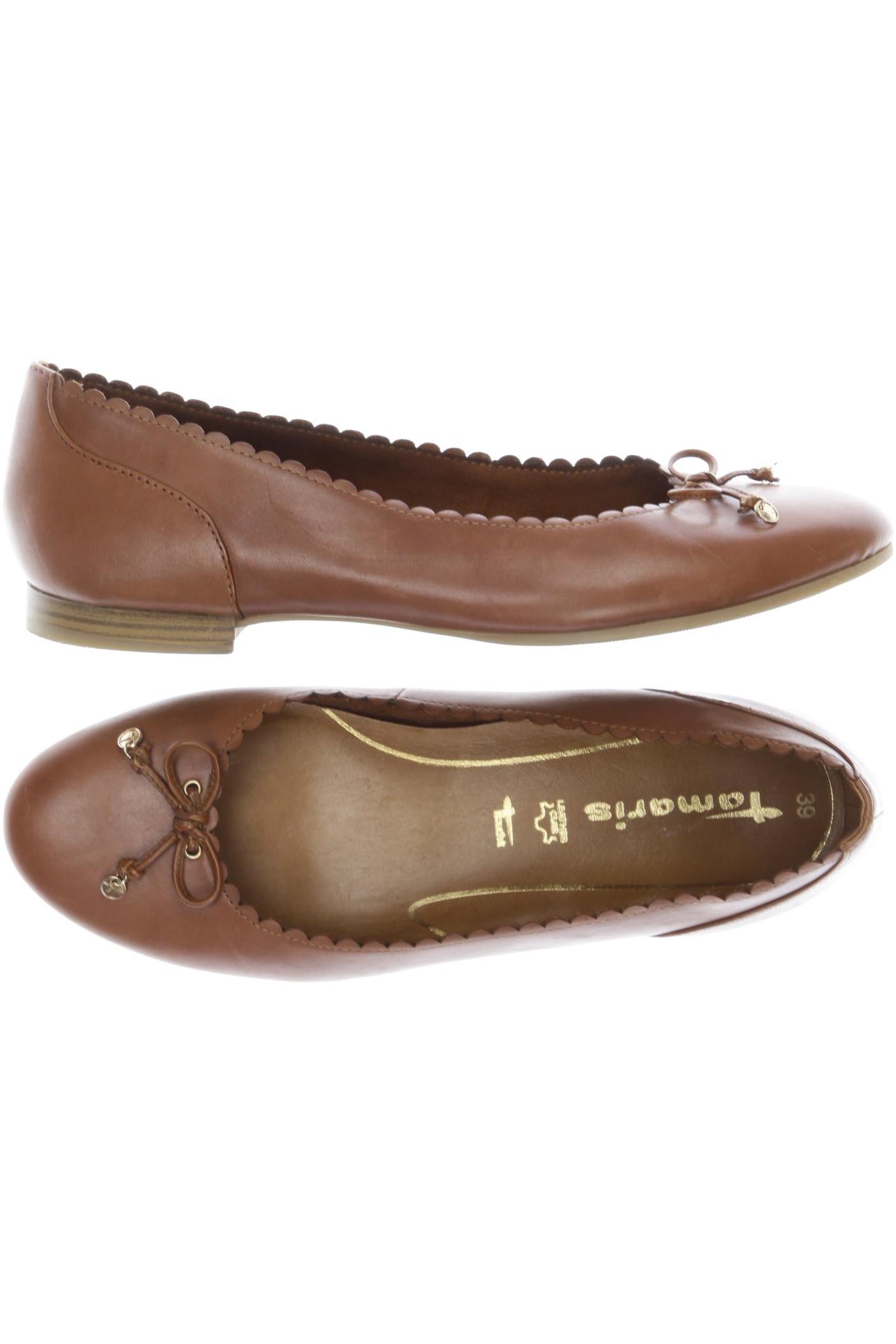 

Tamaris Damen Ballerinas, braun, Gr. 39