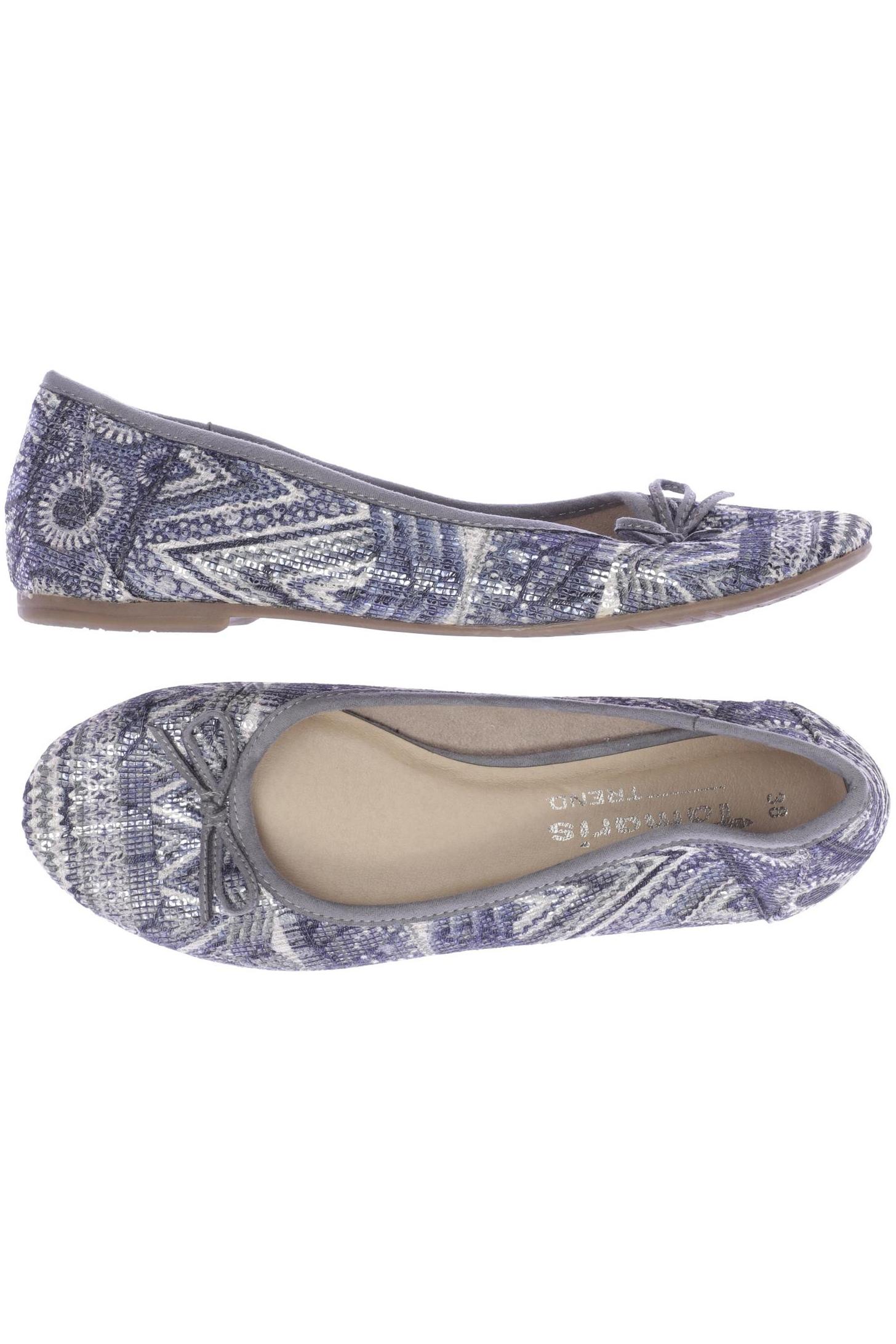 

Tamaris Damen Ballerinas, blau, Gr. 38