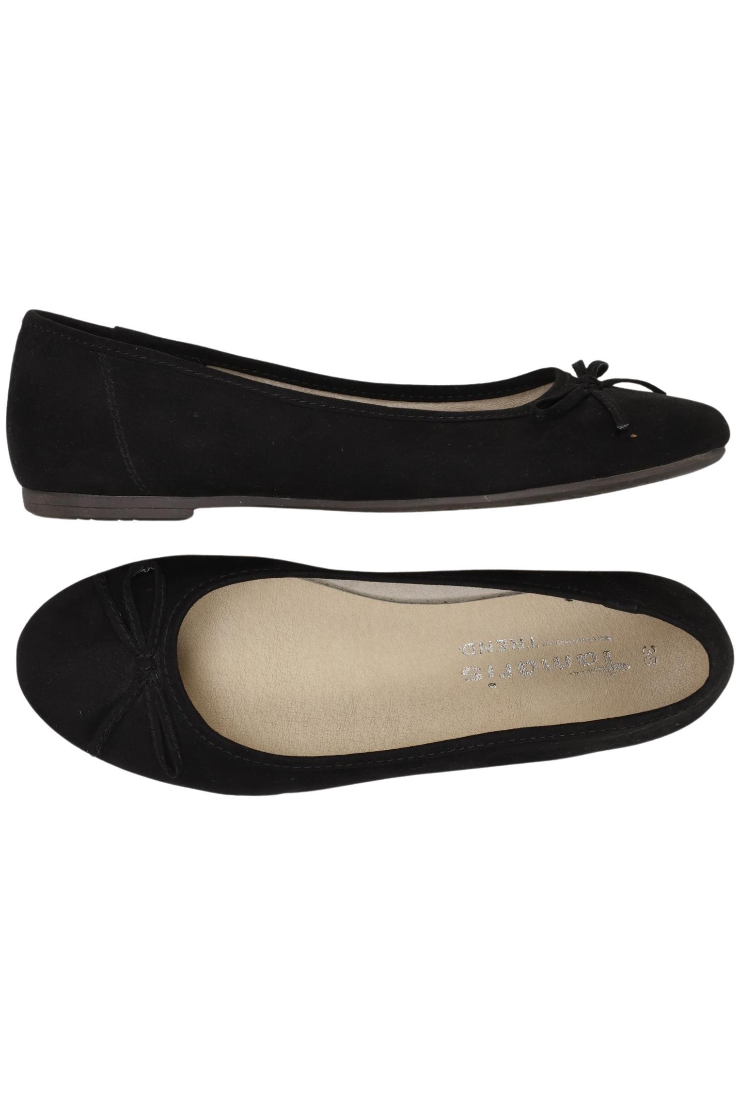 

Tamaris Damen Ballerinas, schwarz, Gr. 38