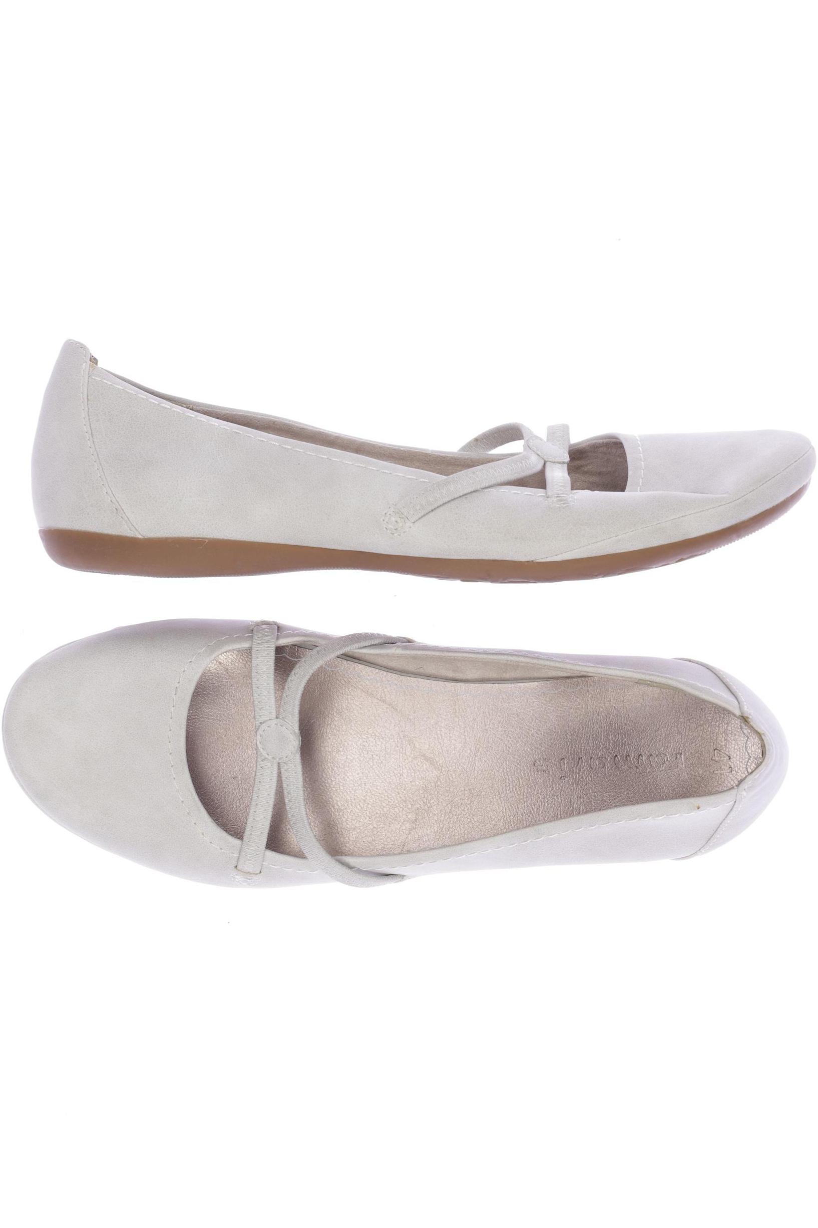 

Tamaris Damen Ballerinas, beige, Gr. 41