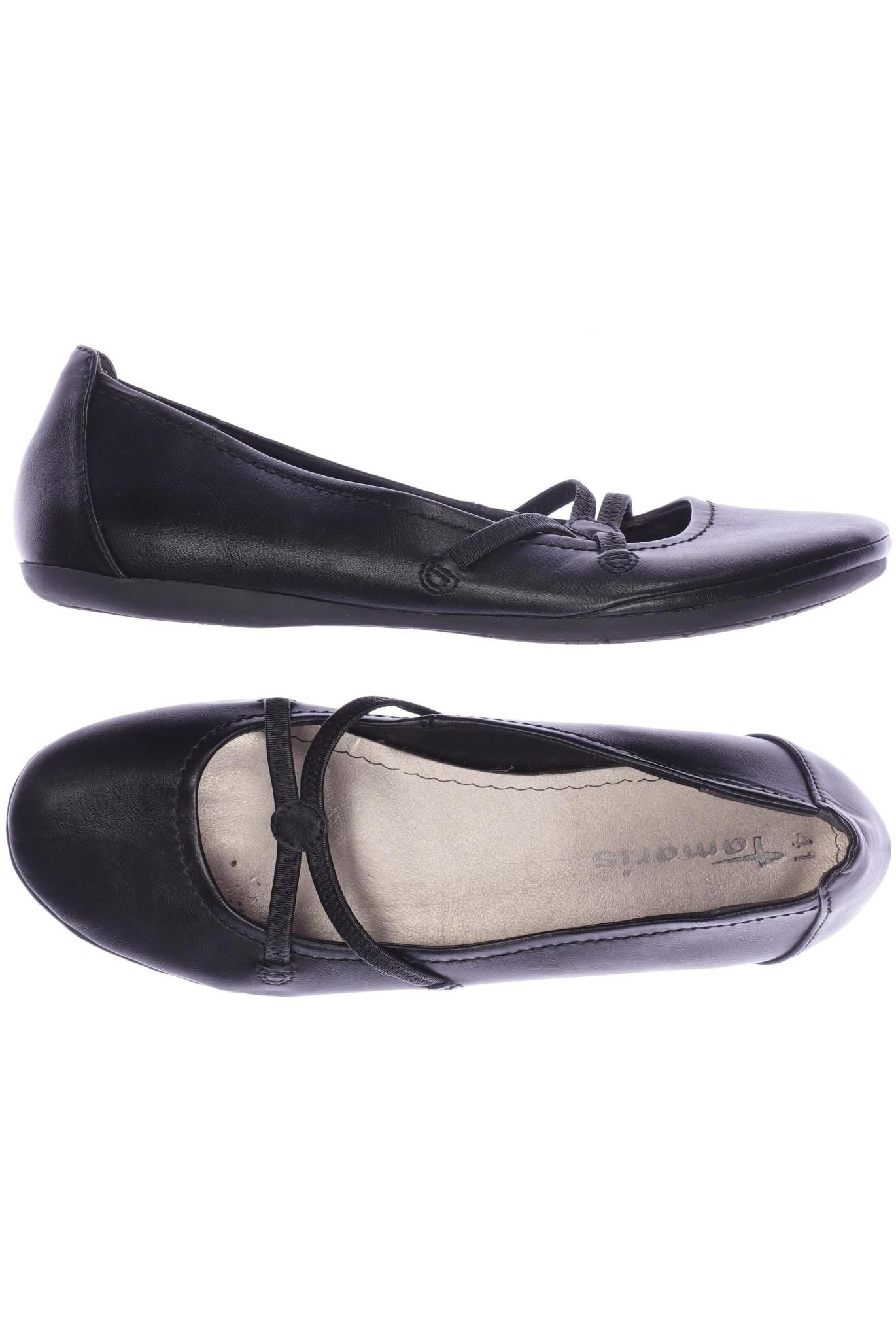 

Tamaris Damen Ballerinas, schwarz