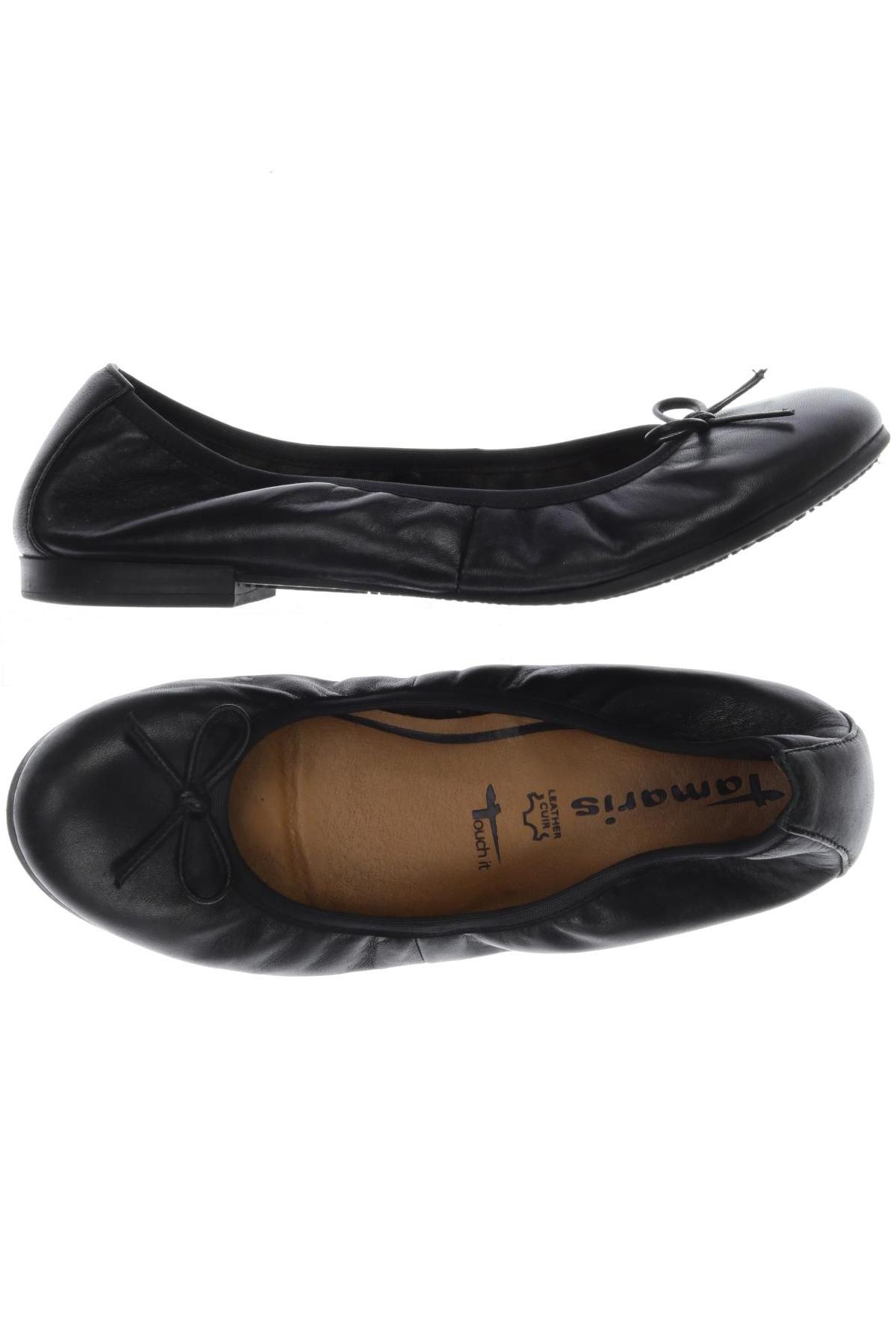 

Tamaris Damen Ballerinas, schwarz, Gr. 38