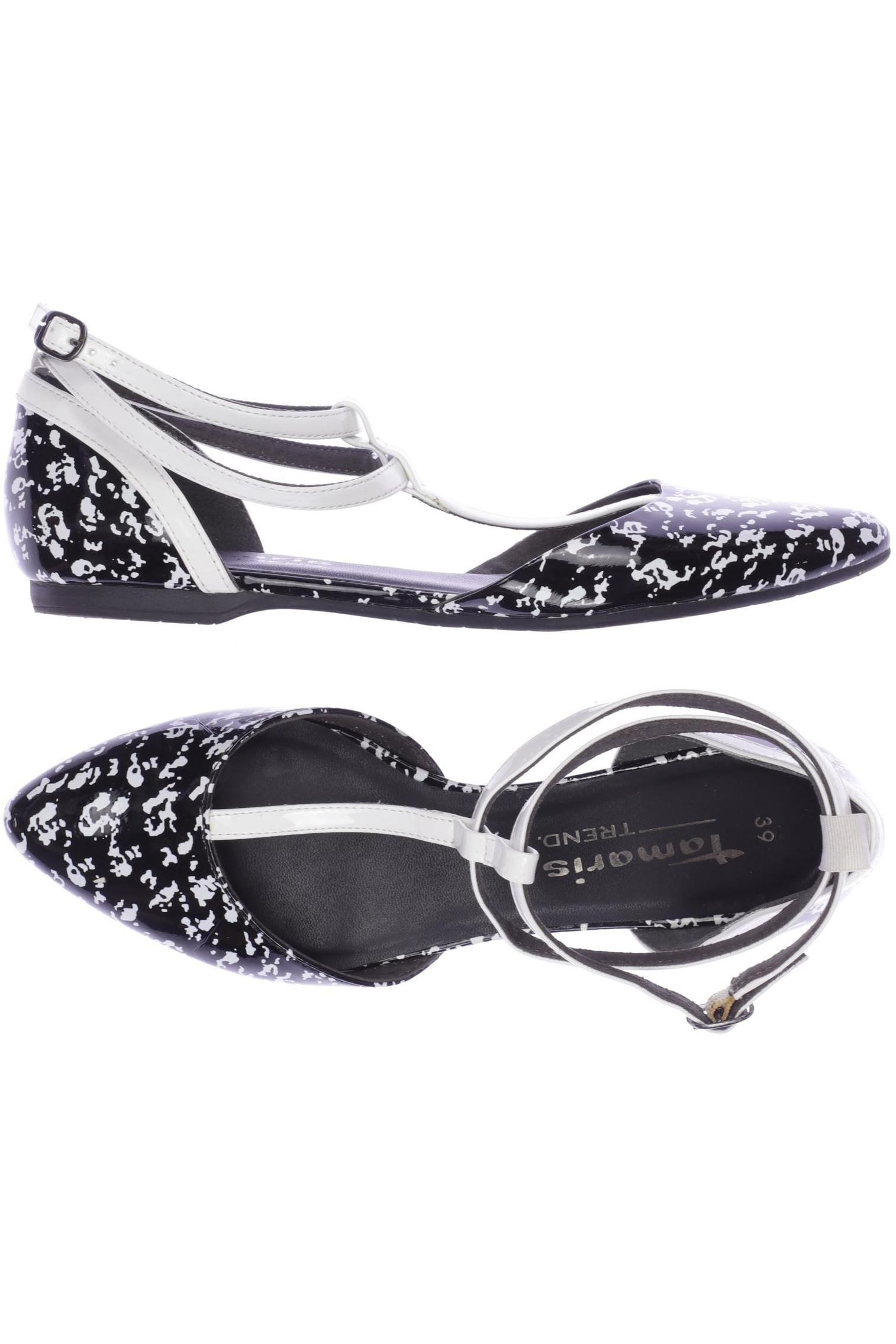 

Tamaris Damen Ballerinas, schwarz, Gr. 39