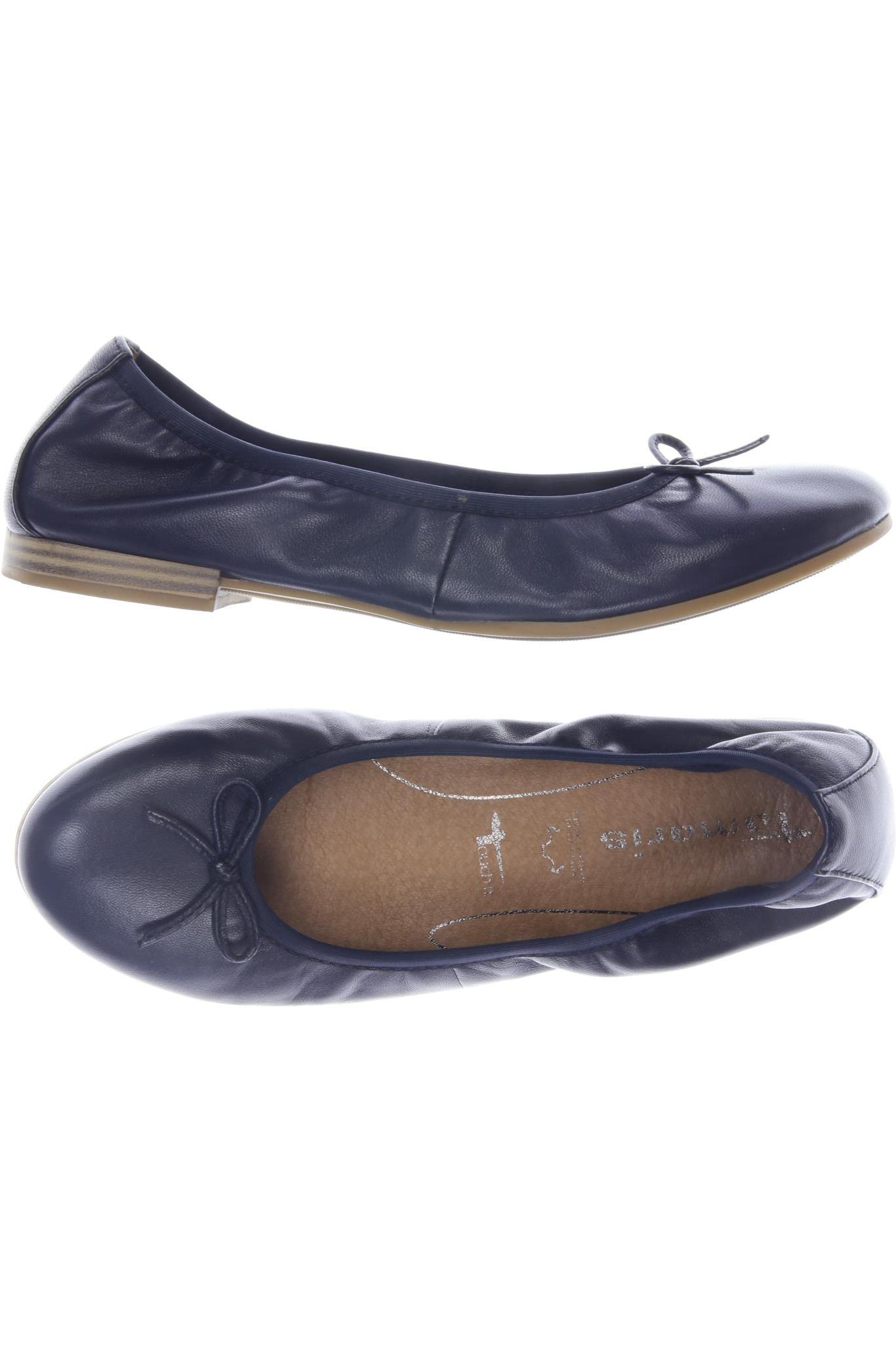 

Tamaris Damen Ballerinas, marineblau, Gr. 38