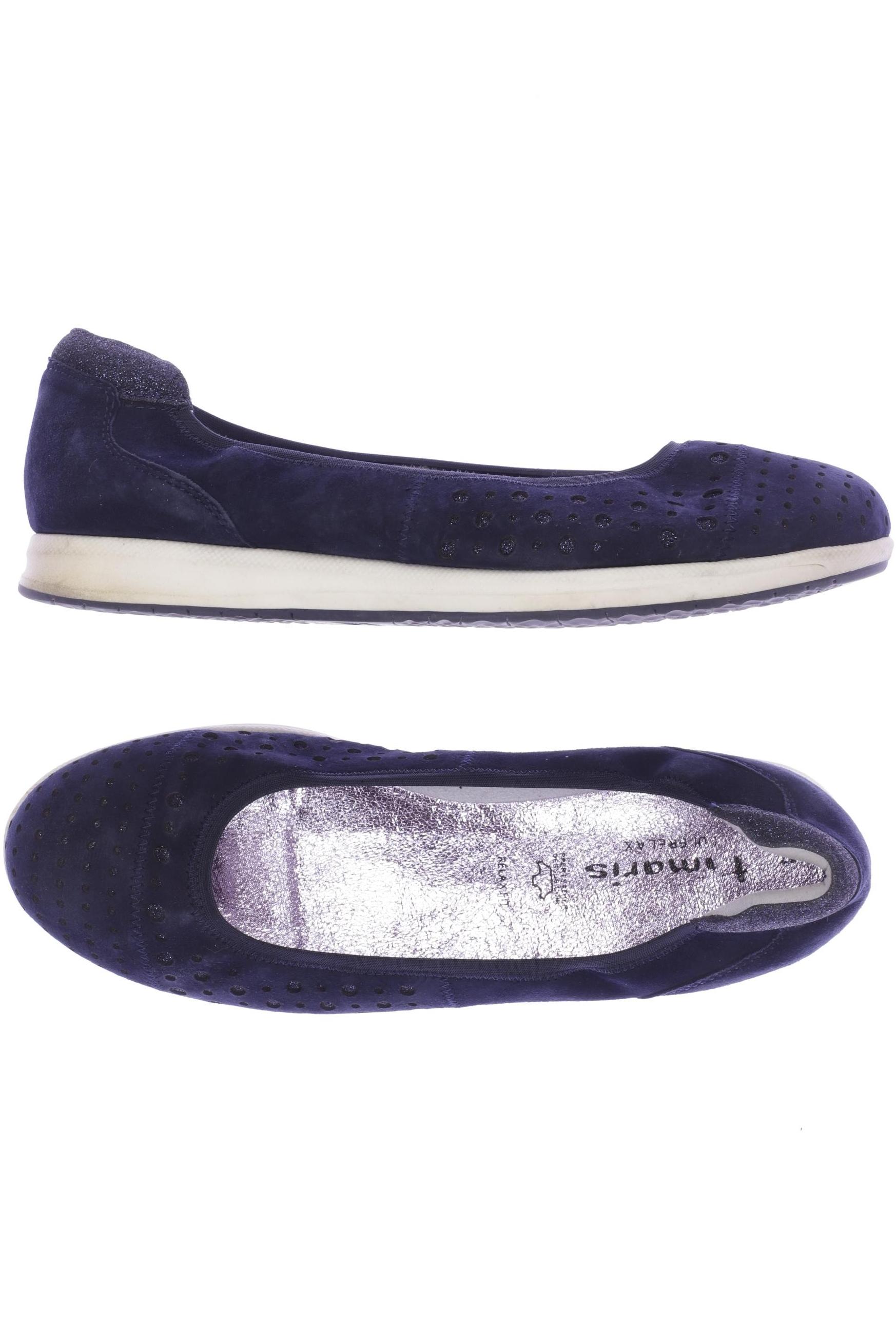 

Tamaris Damen Ballerinas, marineblau, Gr. 41