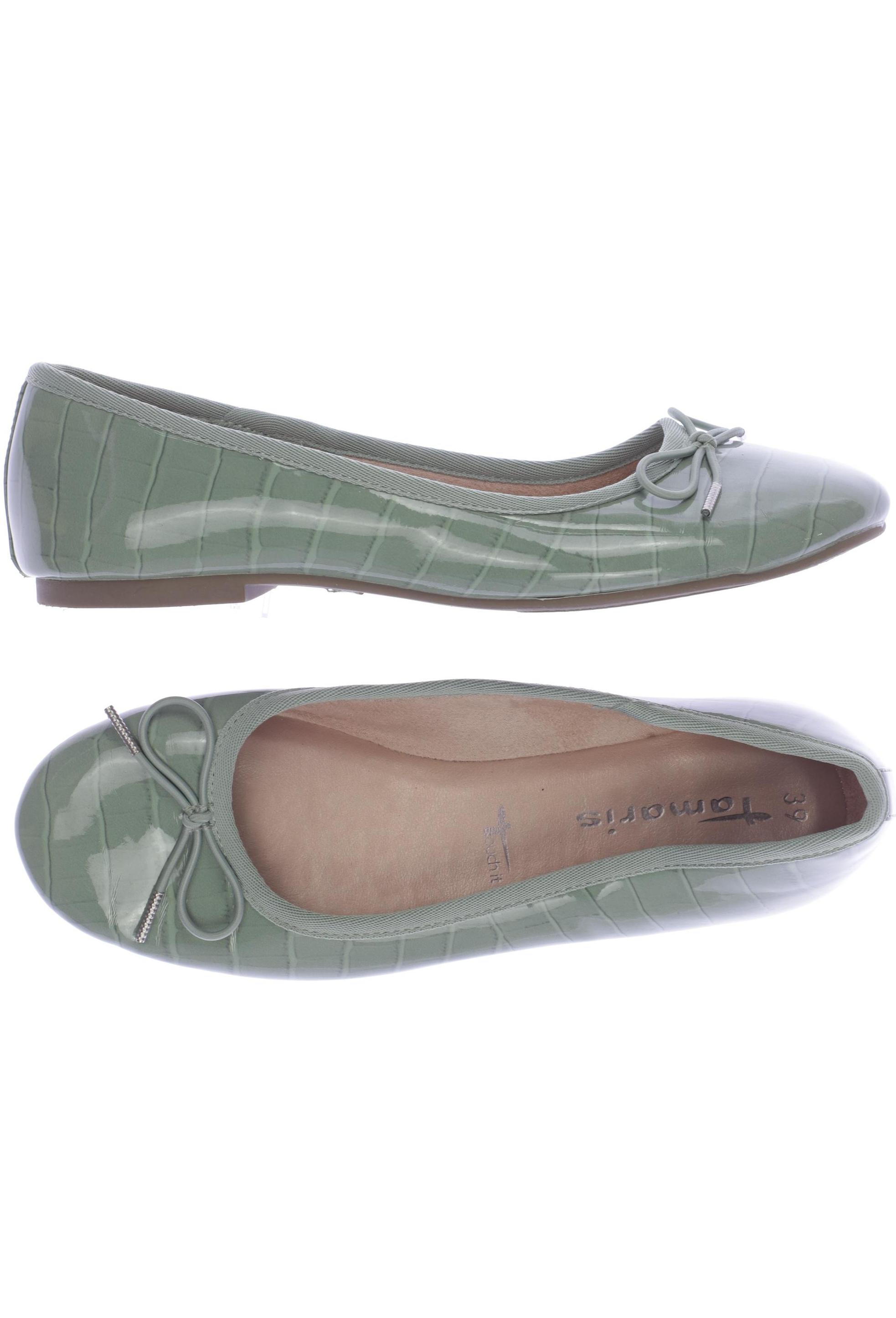 

Tamaris Damen Ballerinas, grün, Gr. 39