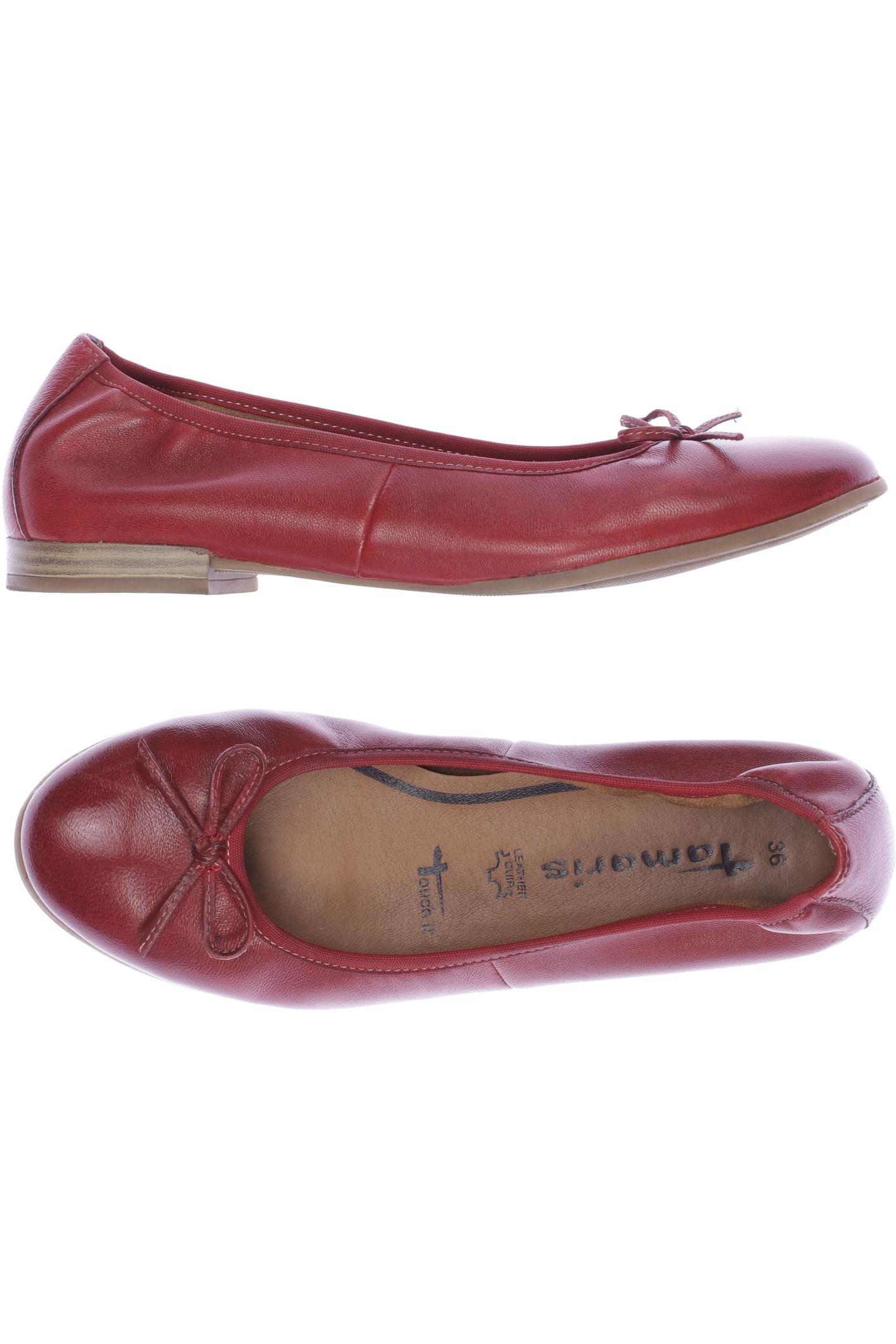 

Tamaris Damen Ballerinas, rot, Gr. 36