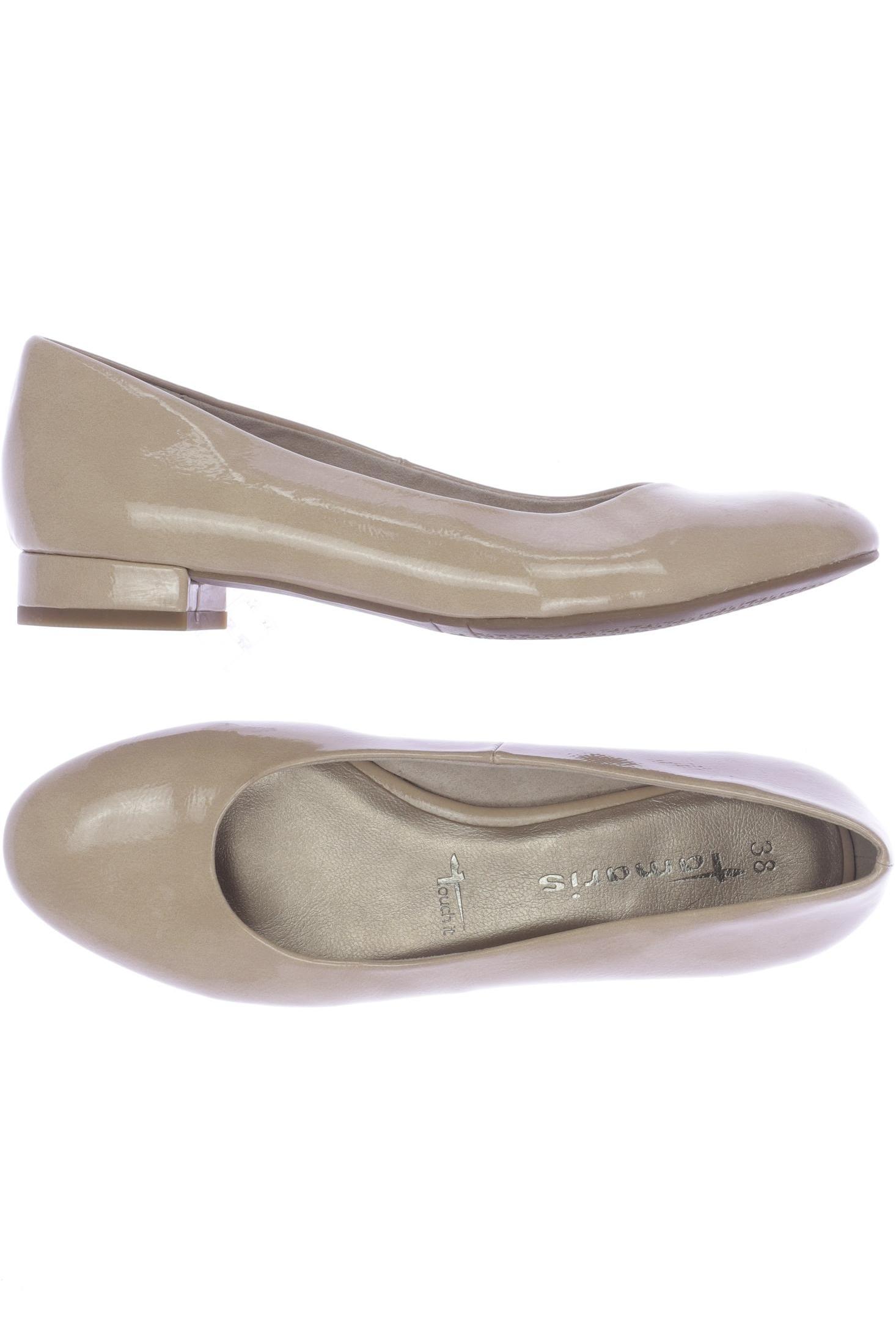 

Tamaris Damen Ballerinas, beige, Gr. 38