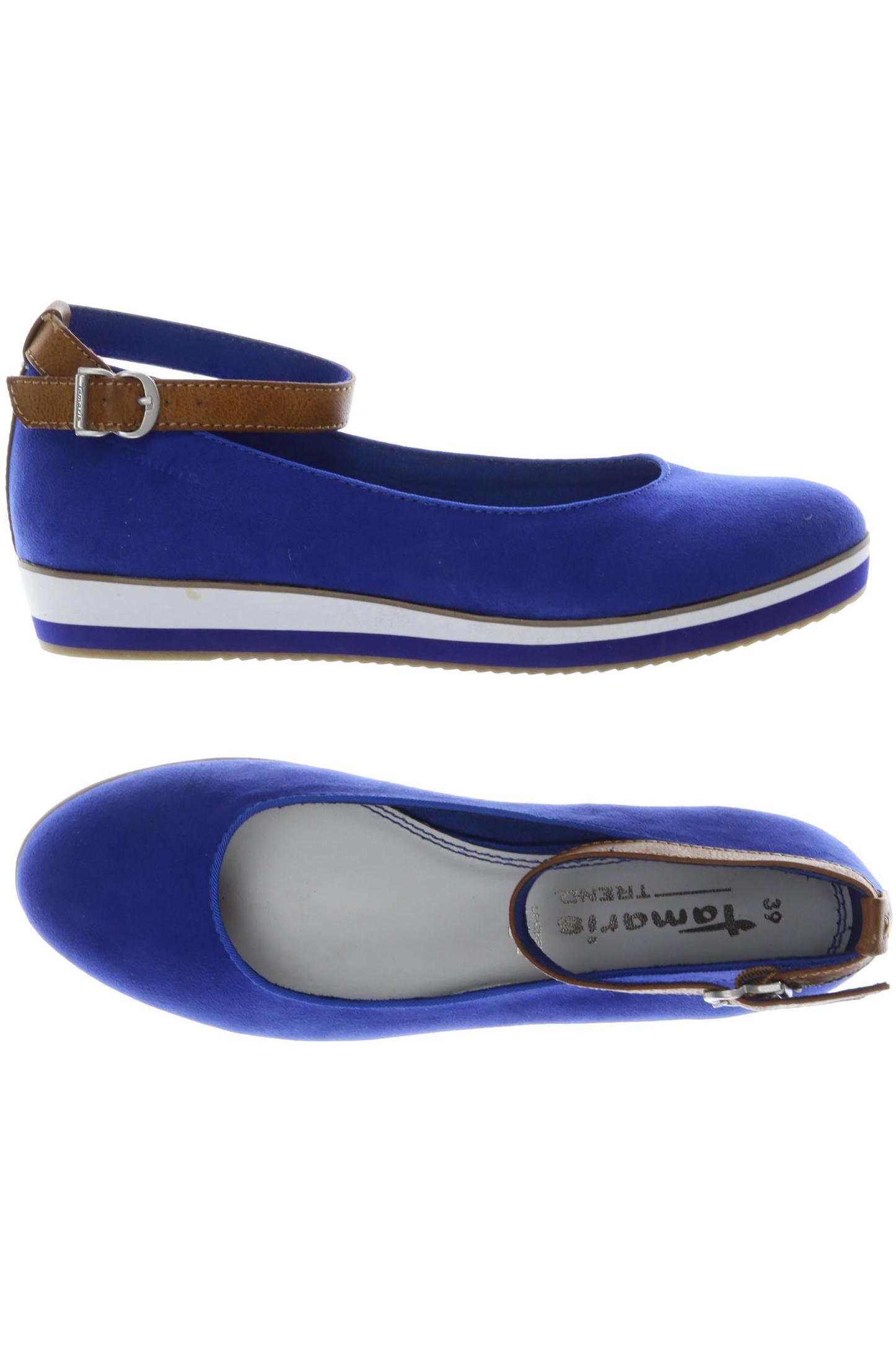 

Tamaris Damen Ballerinas, blau, Gr. 39
